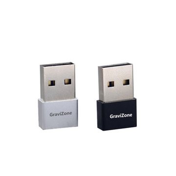 Gravizone Adapter Gravizone USB A Stecker zu USB C Buchse USB-Adapter Usb-A zu Usb-C