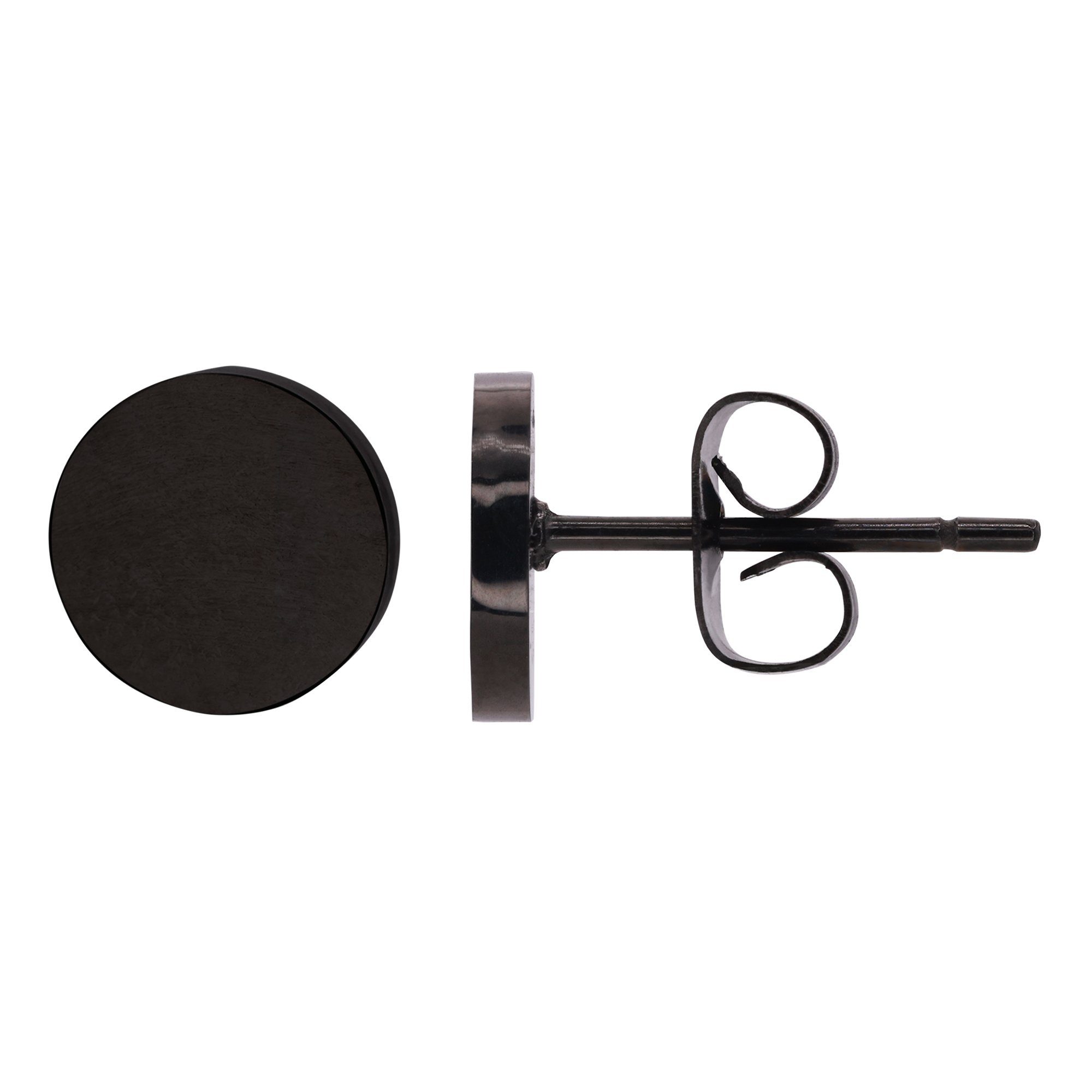 Heideman Paar Ohrstecker Anthony schwarz farben (Ohrringe, inkl. Geschenkve günstig online kaufen