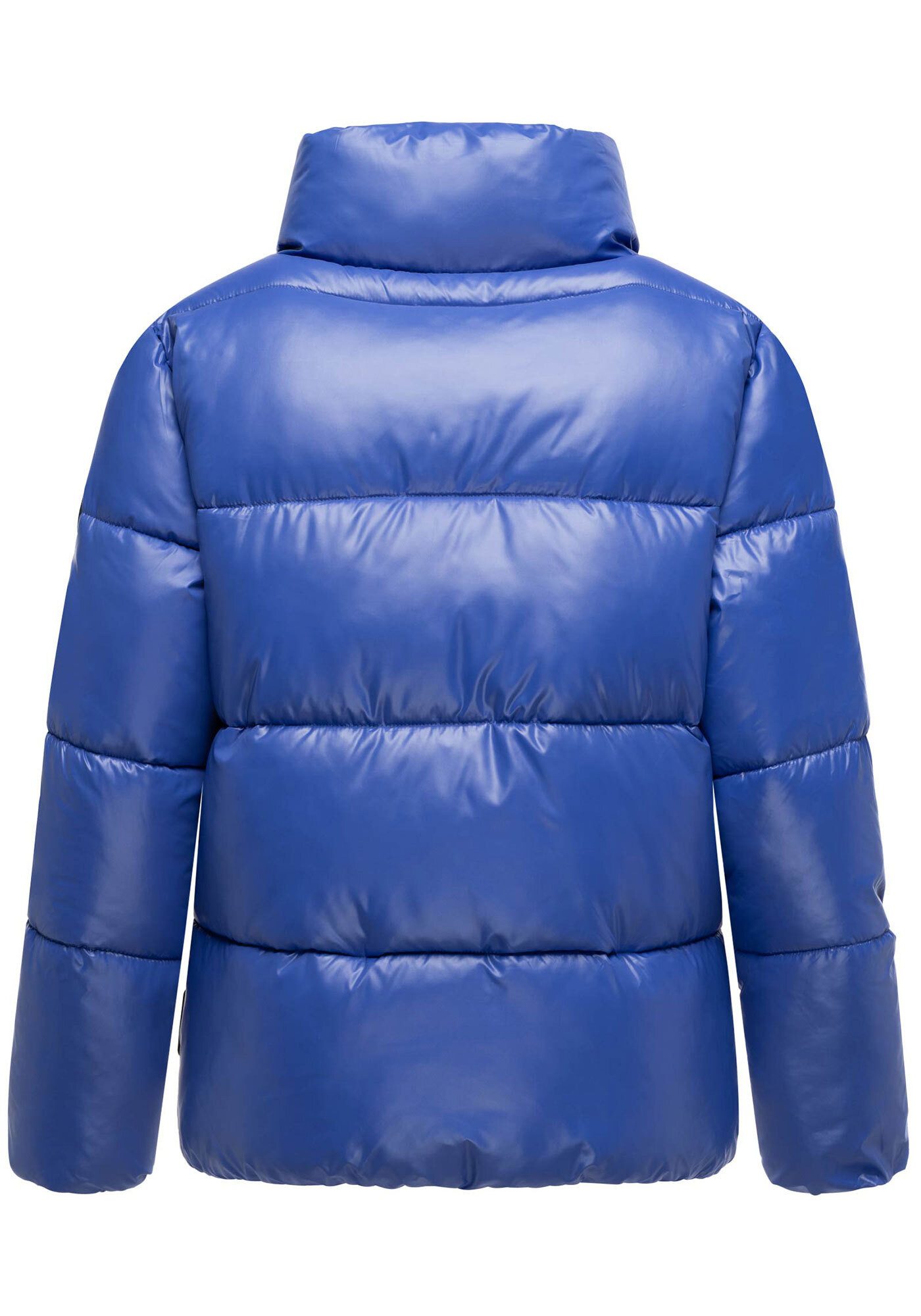 Marikoo Winterjacke Hazalee mit leicht gläzendem Obermaterial und hohem Kragen