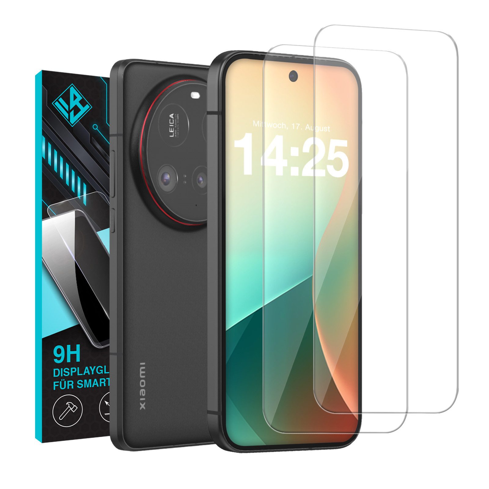 Tec-Expert Displayschutzglas 2x 9H Kamera und Displayglas für Xiaom 15 Ultra für Xiaomi 15 Ultra, Kamera + Display Schutzglas, 4 Stück, Kameraschutz, Displaysch – Bild 2 von 5