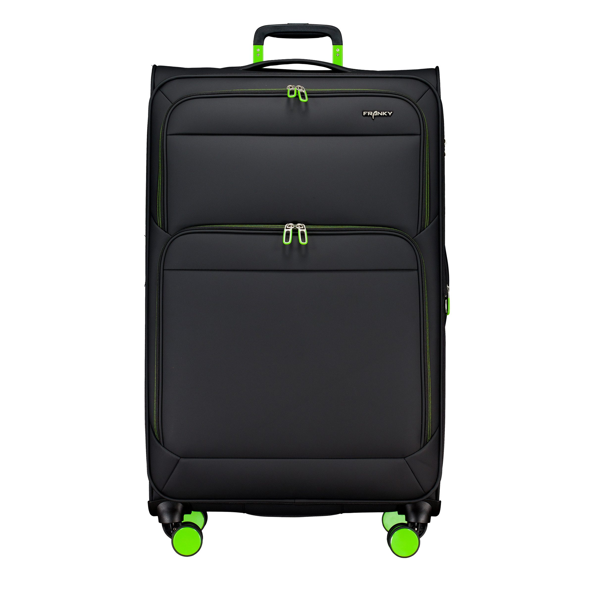 SCHWARZ/Black-Neon Green