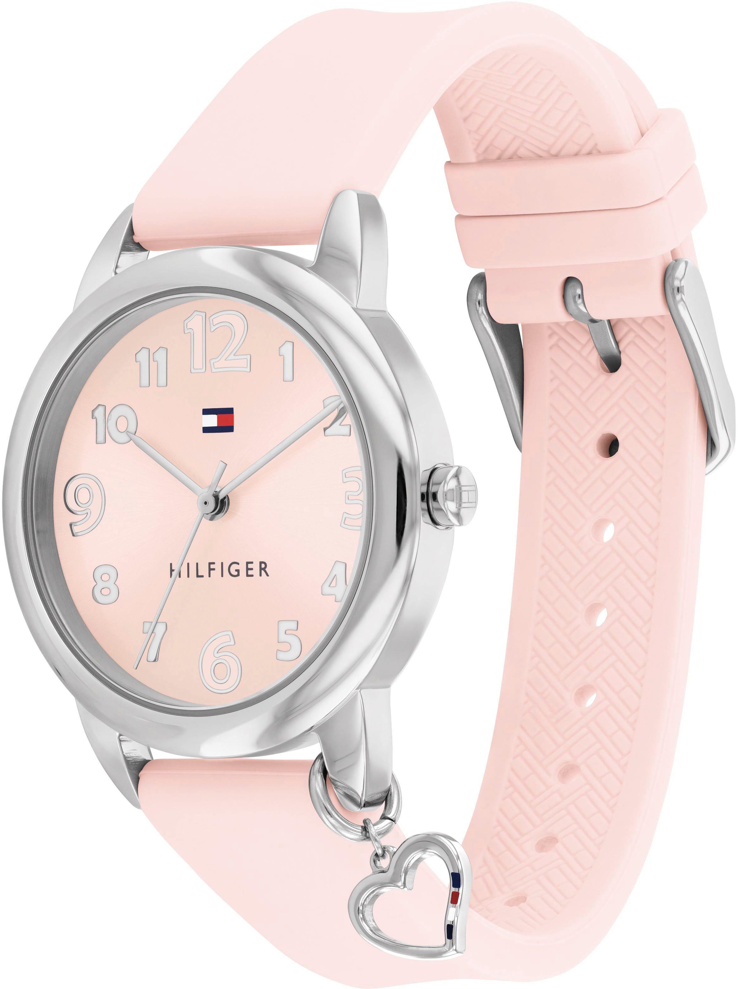Tommy Hilfiger Quarzuhr GIRLS 1720044, Kinderuhr, Armbanduhr, Mädchen, Geschenkidee, Geburtstag, Schulanfang