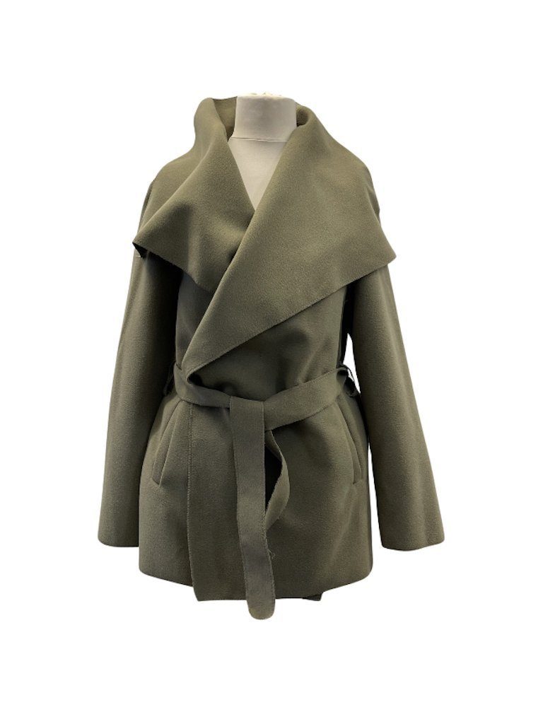BZNA Kurzmantel Damen Trenchcoat mit Gürtel günstig online kaufen