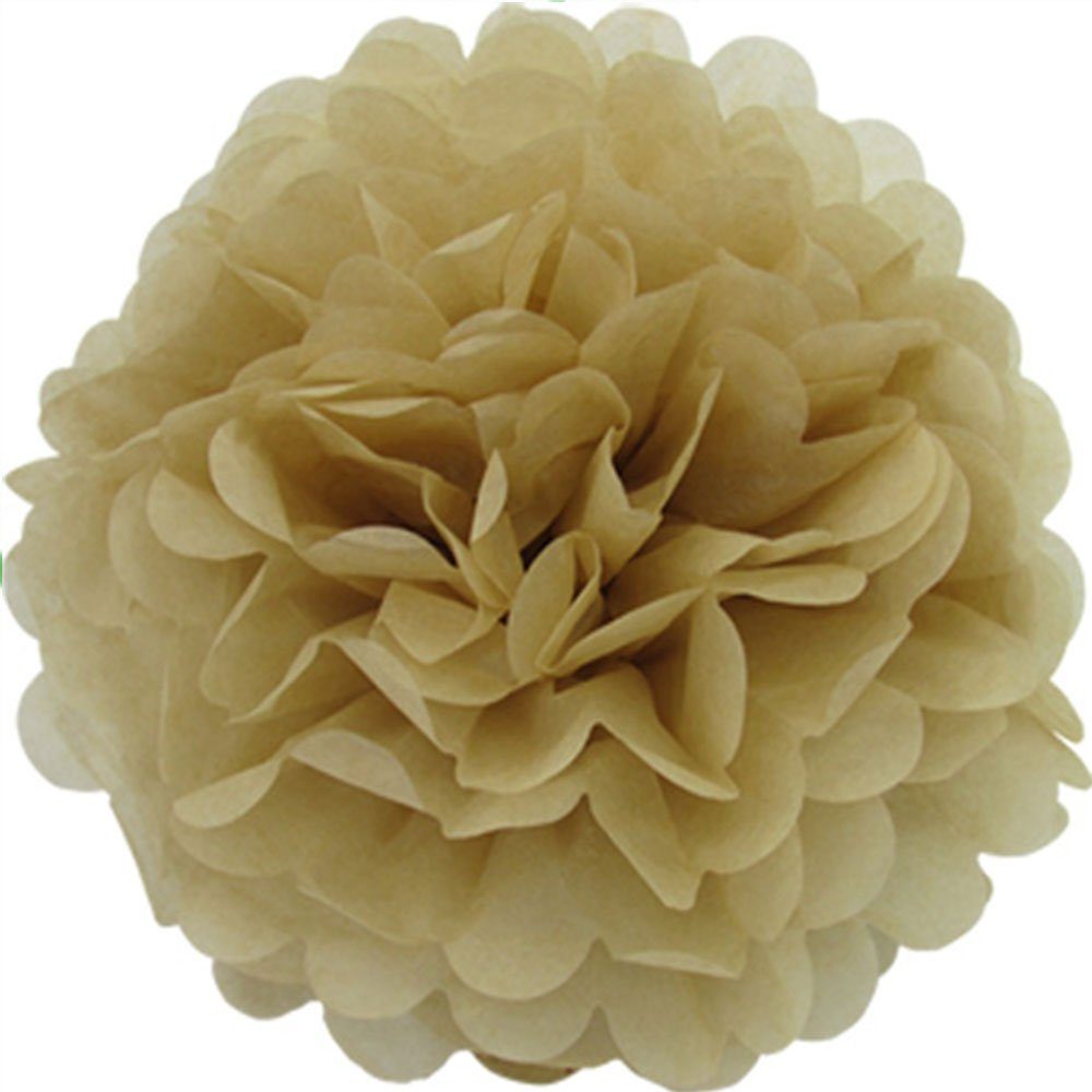 Creativery Pompon, 1 Papier Pompon 25cm