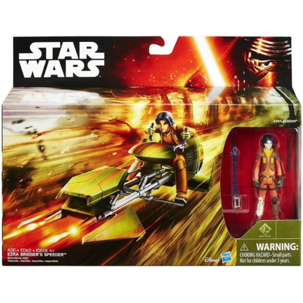 Actionfigur Star Wars Rebels Ezra Bridgers Speeder