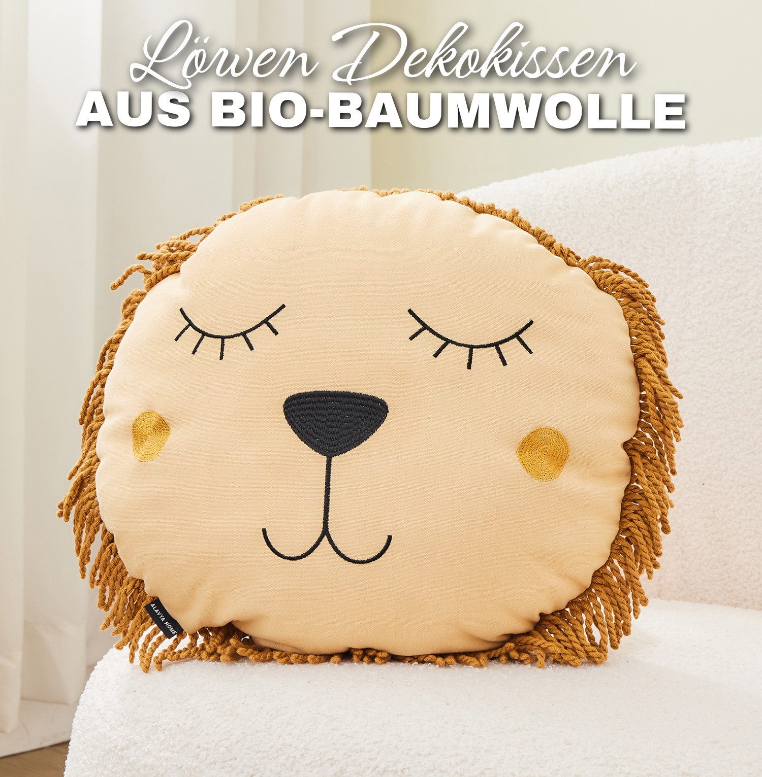 Alavya Home® Dekokissen Kinderkissen 2-tlg SET Kuschelkissen Kinder Flausch günstig online kaufen