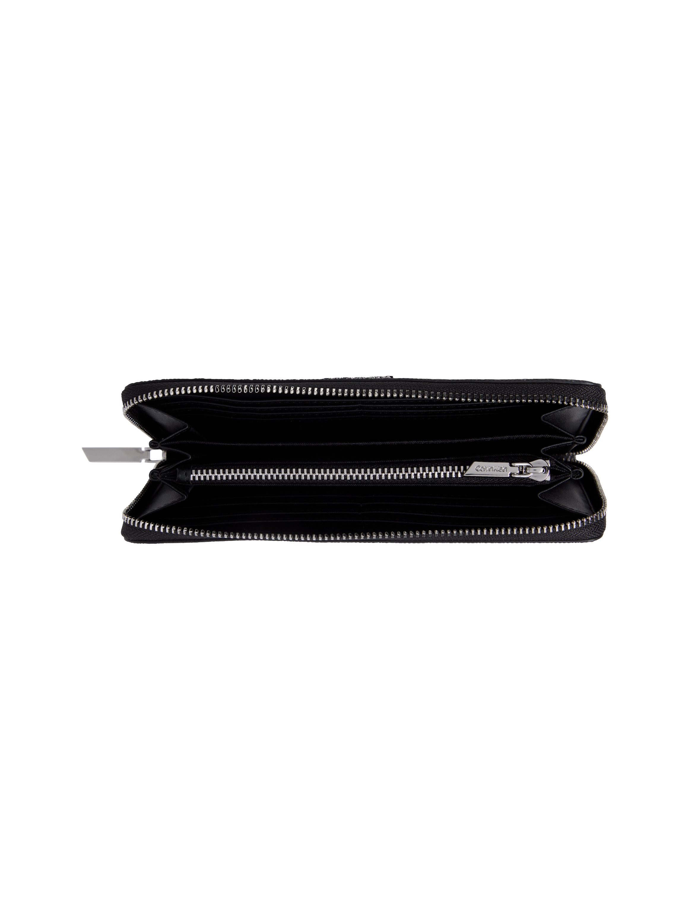 Calvin Klein Geldbörse "Ruched LONG L-ZIP", Damen Geldbeutel, Portemonnaie günstig online kaufen