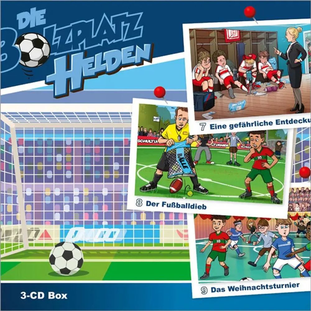 Gerth Medien Hörspiel CD-Box 3: Die Bolzplatzhelden (Folgen 7-9)