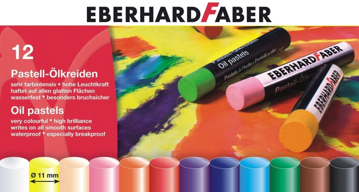 Eberhard Faber Maltuch Pastell-Ölkreide VE=12 Stück