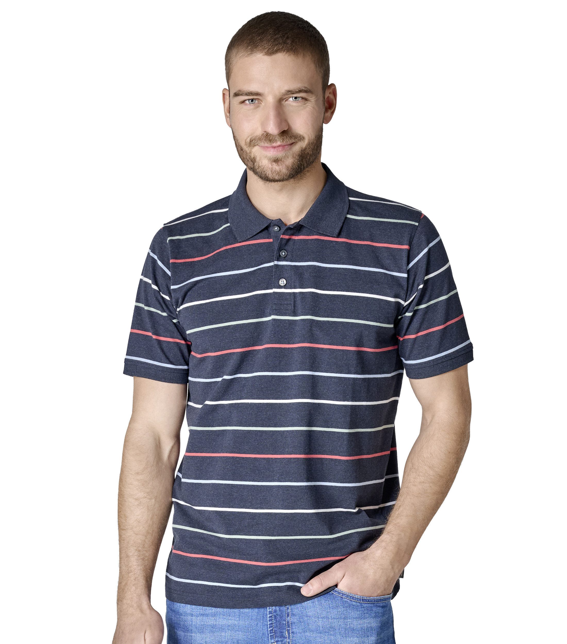 CASAMODA Poloshirt CASAMODA Polo-Shirt gestreift