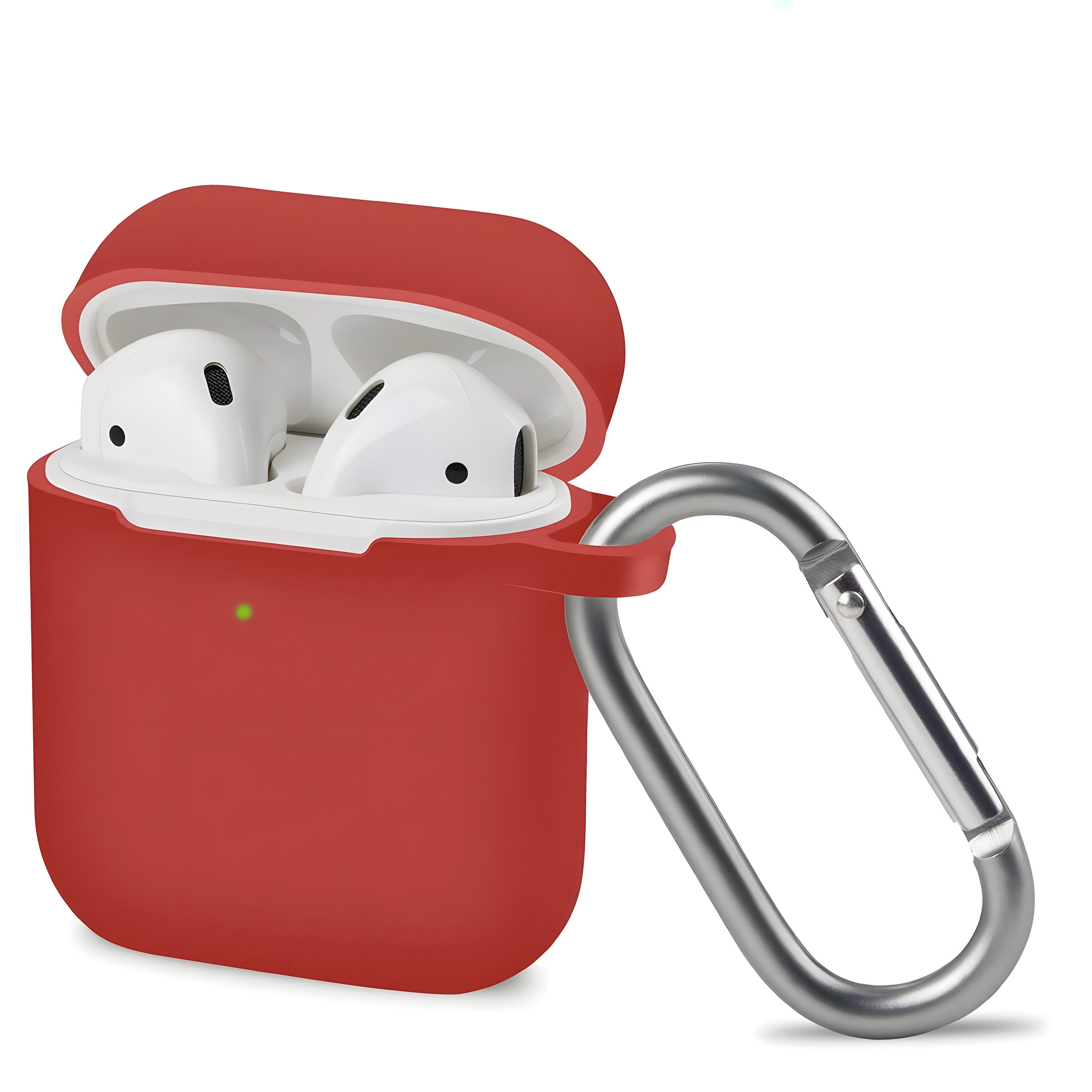 AVANA Kopfhörer-Schutzhülle Hülle für Apple AirPods 2 & 1 Schutzhülle 360° Cover Silikon Case, Slim Fit, Ladecase Tasche