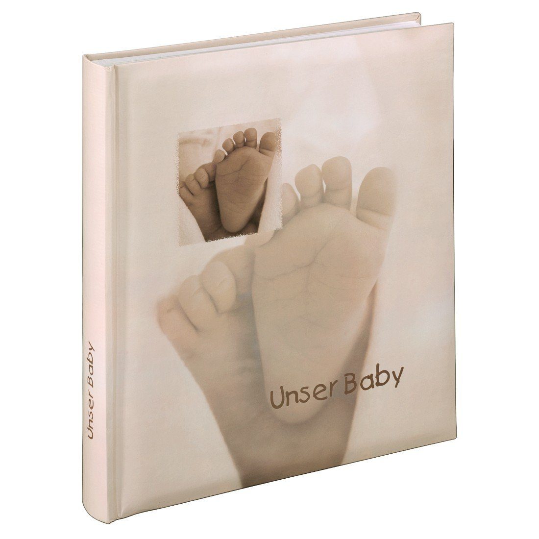 fantastisch Hama Fotoalbum Babyalbum weiße 2 Feel", "Baby Vorspann 29x32 cm, 60 Seiten, seitiger