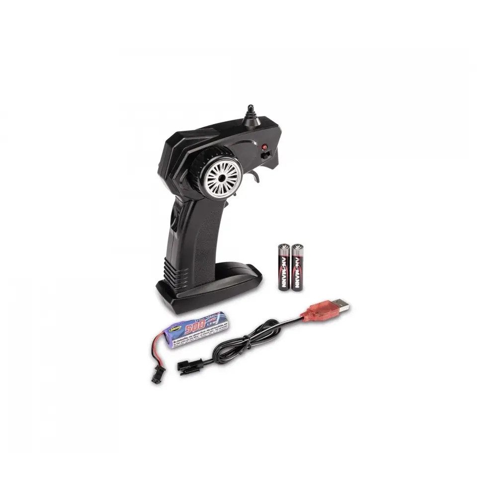 TAMIYA-CARSON Modellauto CARSON 1:24 M.-Benz SLS AMG 2.4G 100% RTR schwarz