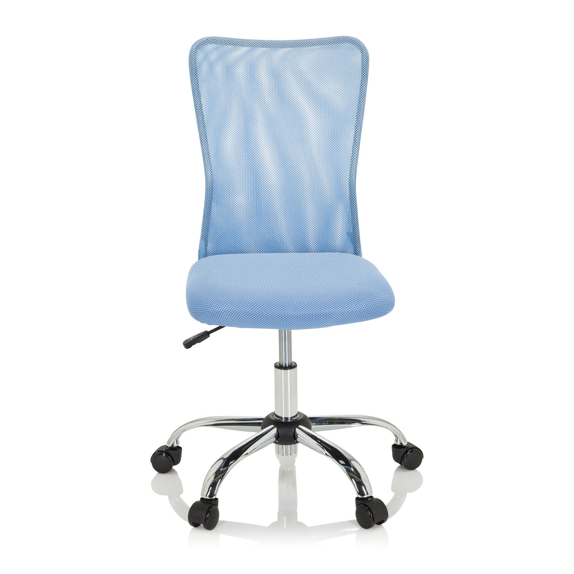 hjh OFFICE Drehstuhl Kinderdrehstuhl KIDDY NET I Netzstoff (1 St), mitwachsend, ergonomisch Blau