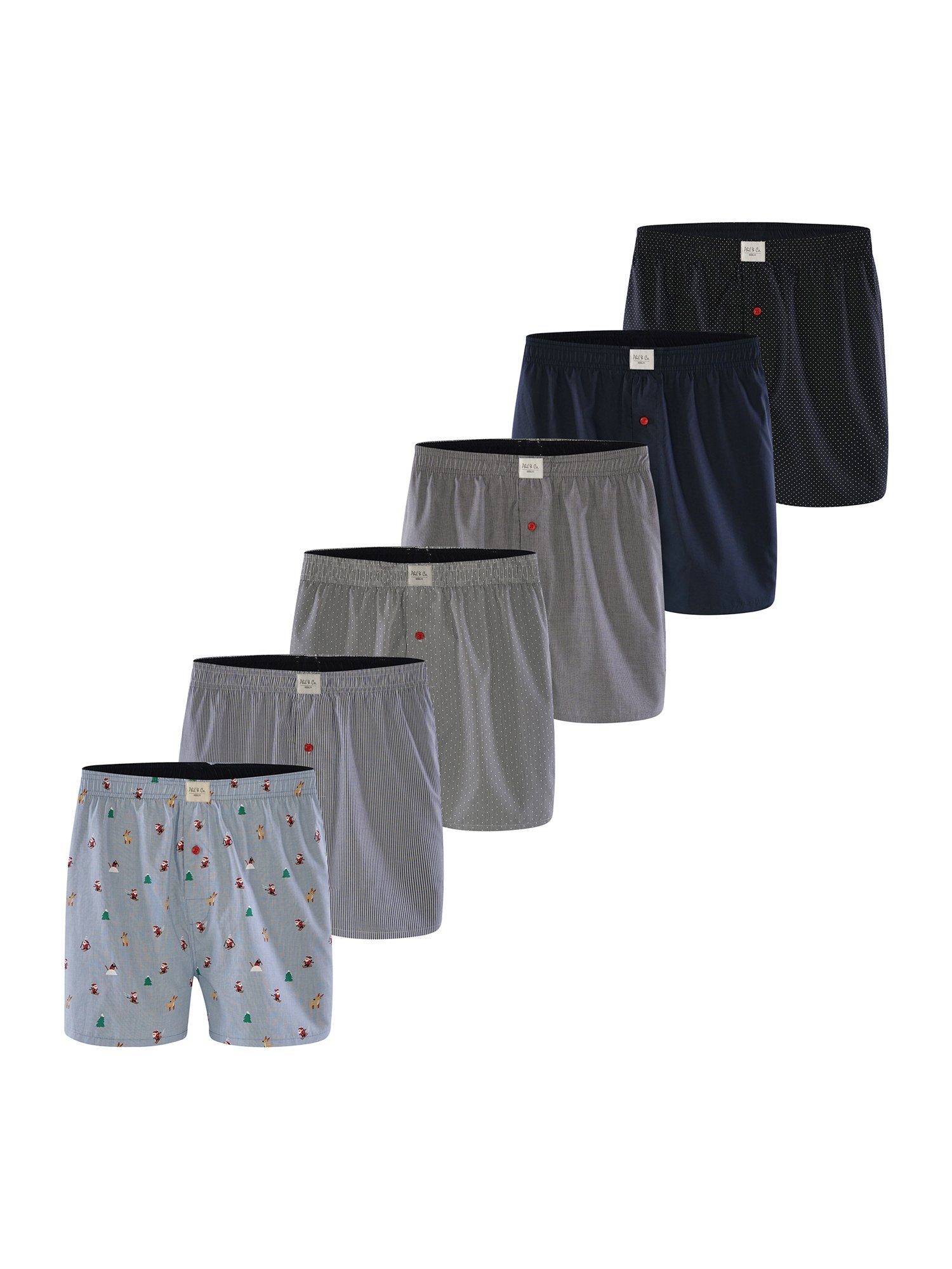 Phil & Co. Boxer Classic Sets (6-St) Mix 2