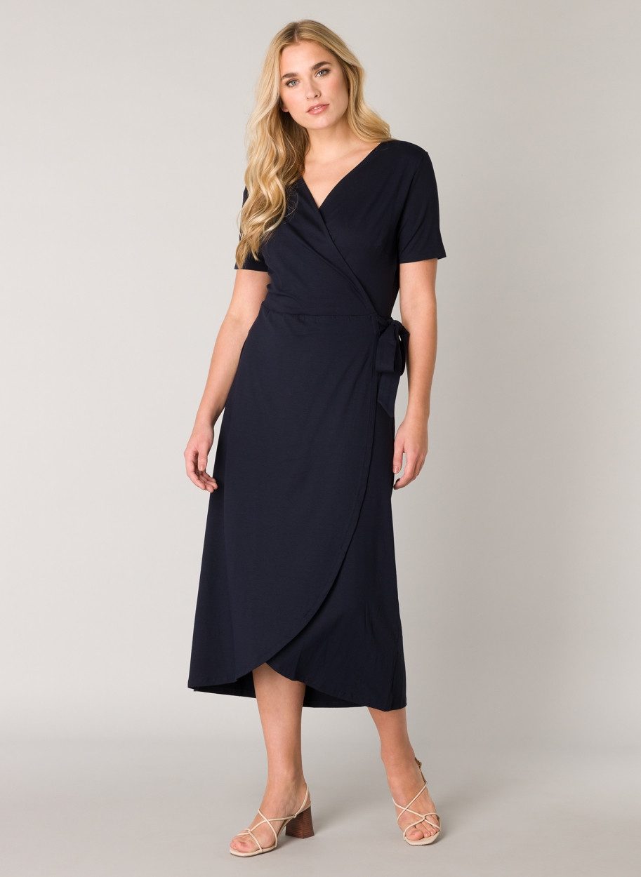 Base Level Wickelkleid Yvie In bequemer, günstig online kaufen