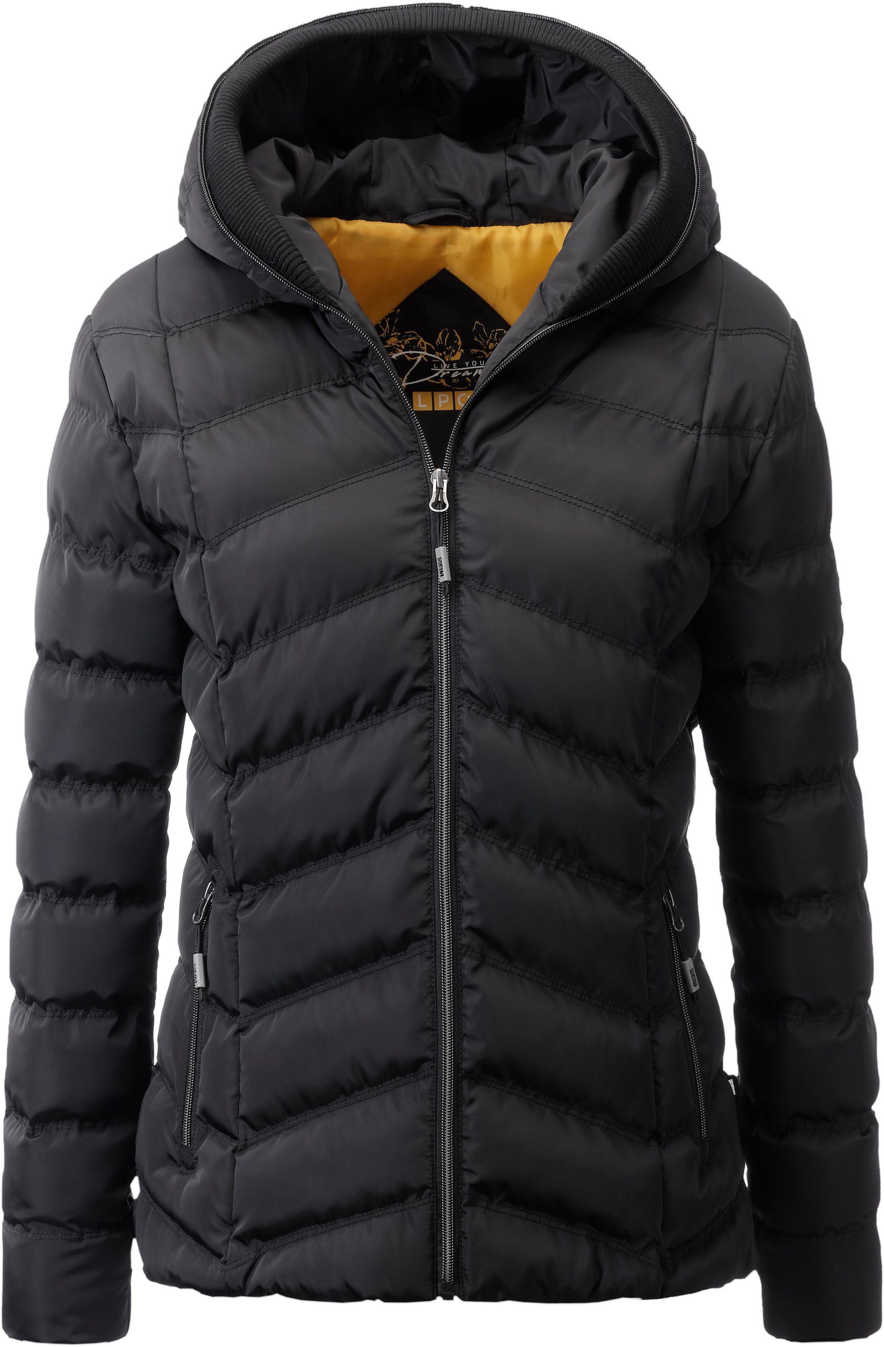 DEPROC Active Steppjacke GILMOUR MELVILLE II Women auch in Großen Größen erhältlich black