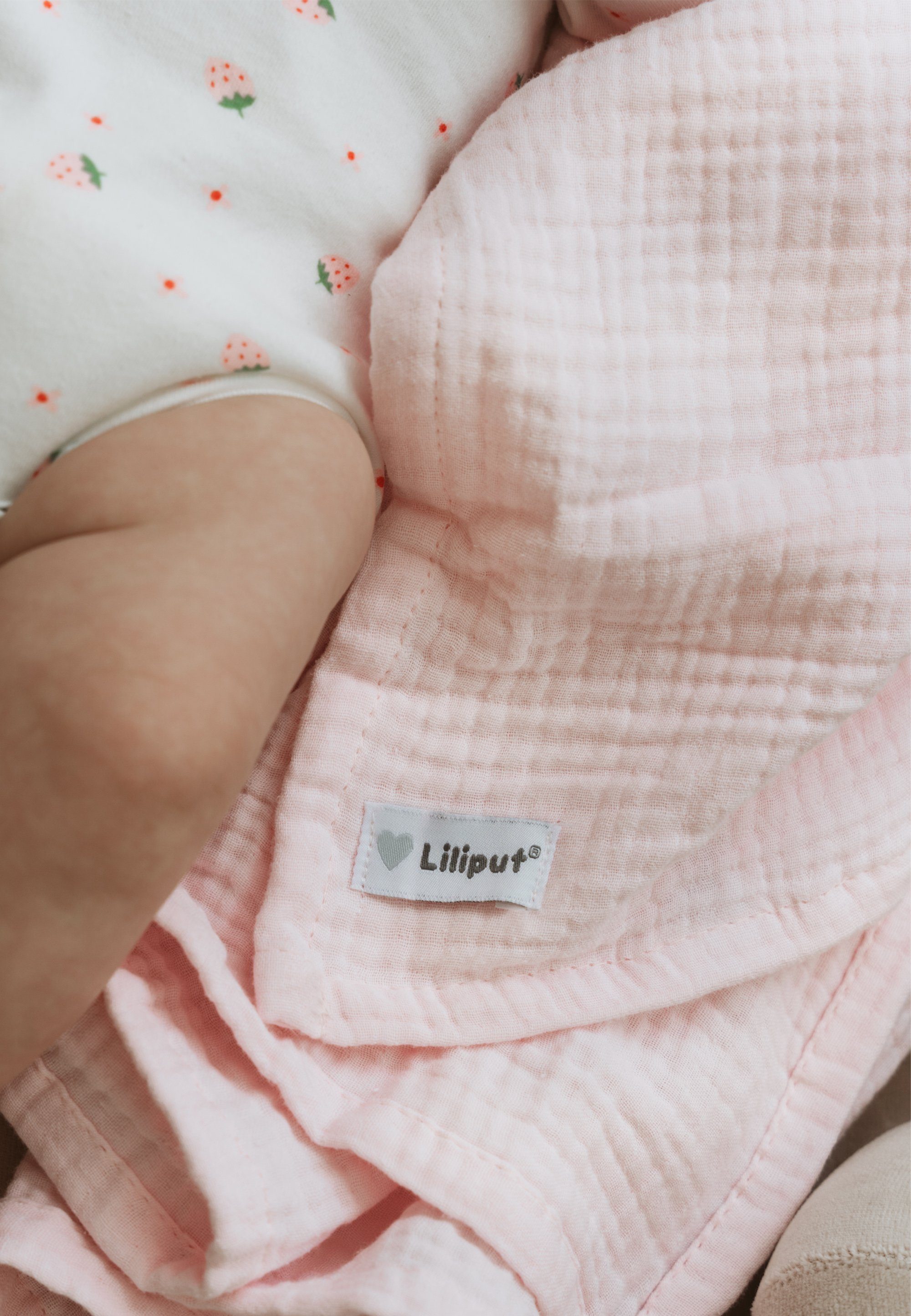 kuschelig-weichem Babydecke, aus Liliput, Material