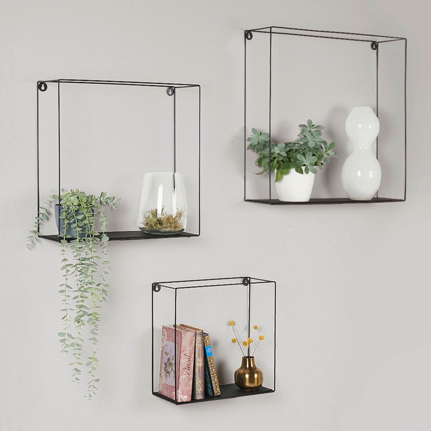 Marrakesch Orient & Mediterran Interior Wanddekoobjekt 3er Set Wandregal Hä günstig online kaufen