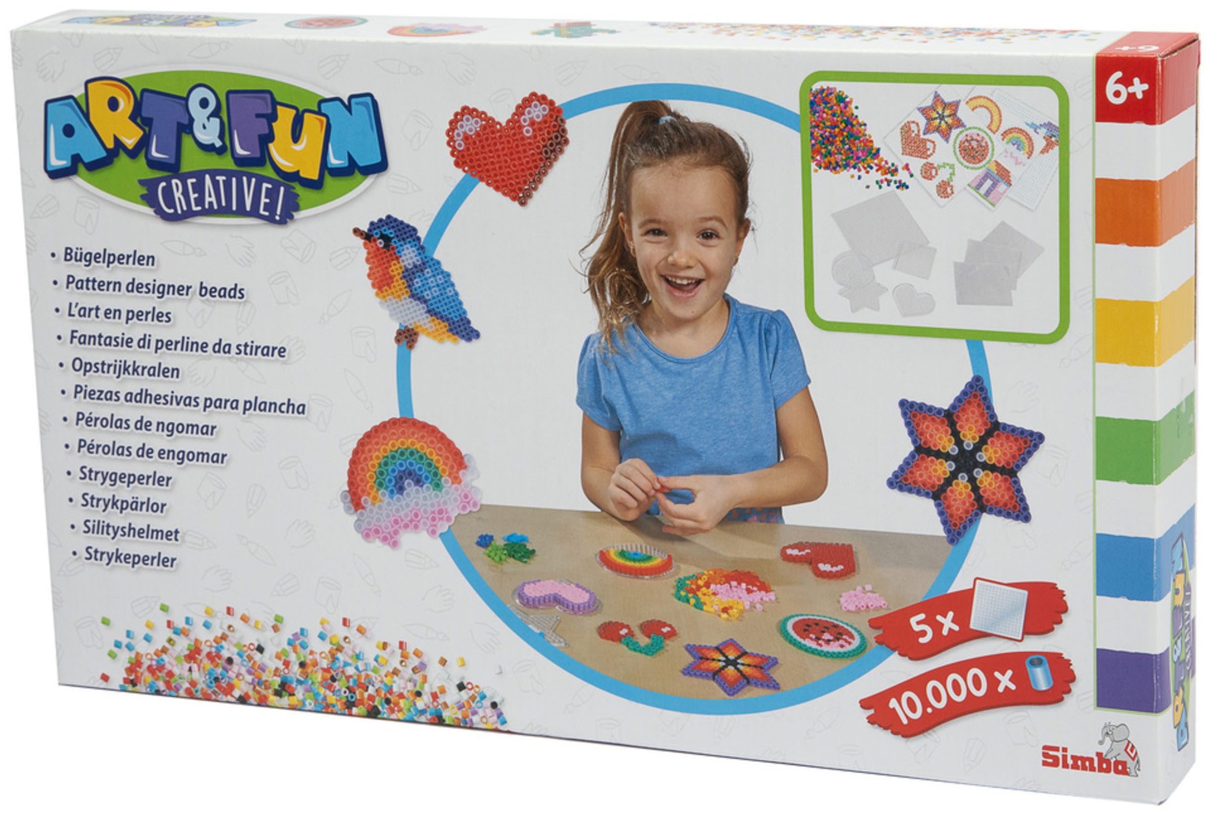 SIMBA Kreativset Art & Fun Bügelperlen