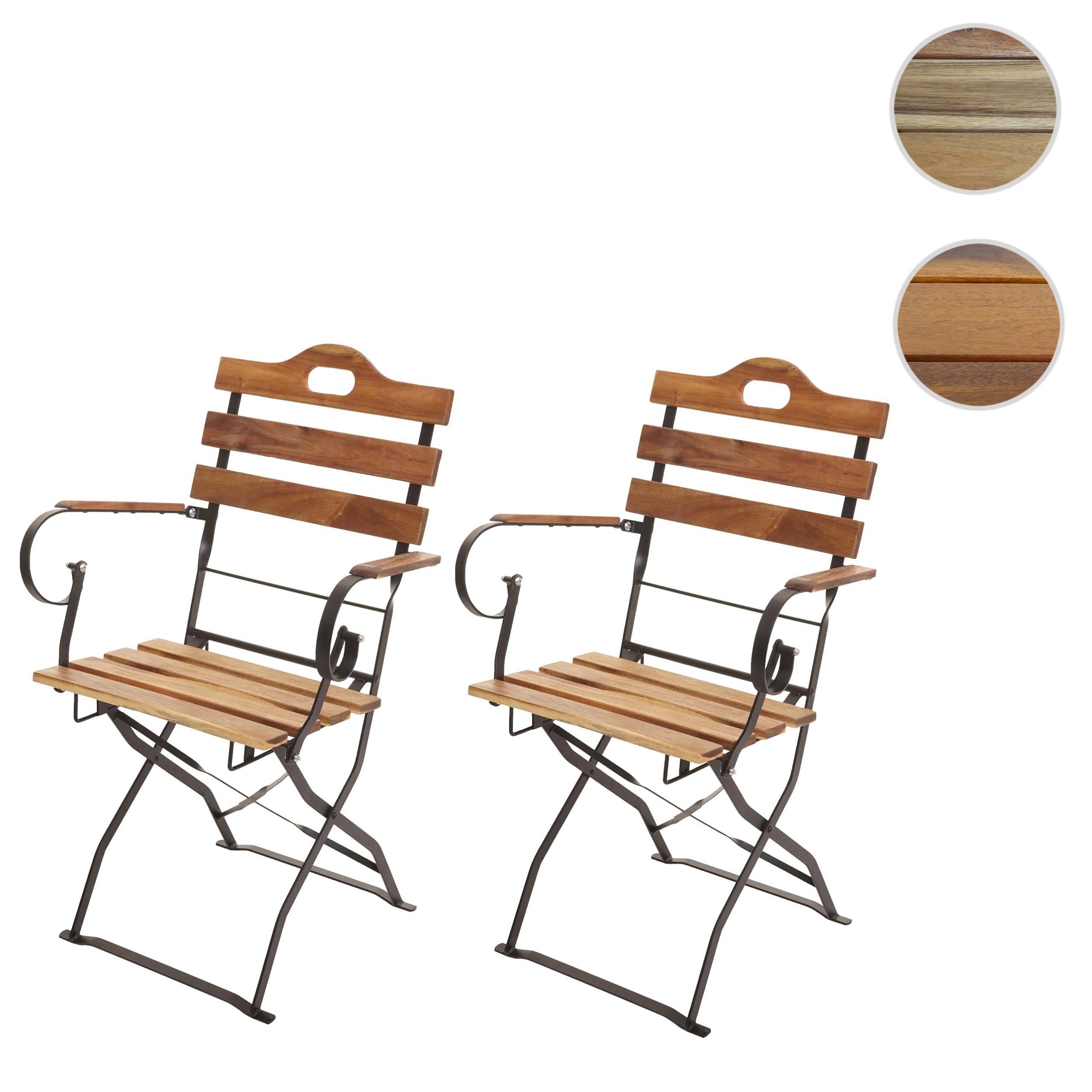 MCW Gartenstuhl MCW-J40-S (2er), Zusammenklappbar, Hochwertige günstig online kaufen