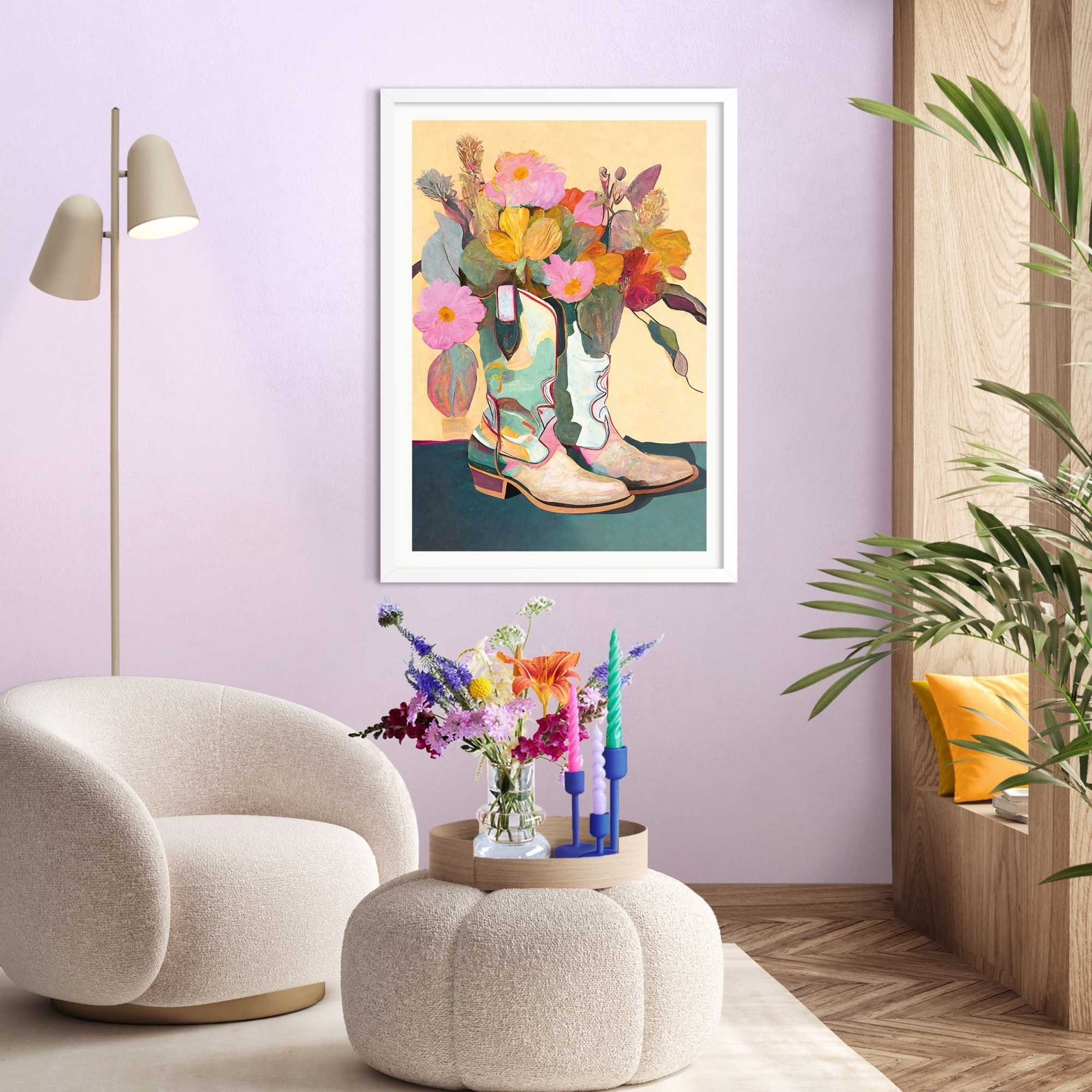 Reinders! Leinwandbild Flower Boots günstig online kaufen