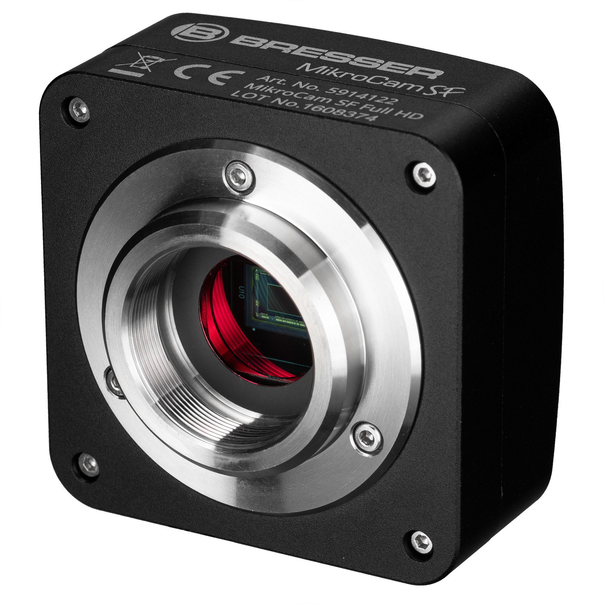 BRESSER BRESSER MikroCam SF Full-HD-Mikroskopkamera Auf- und Durchlichtmikroskop