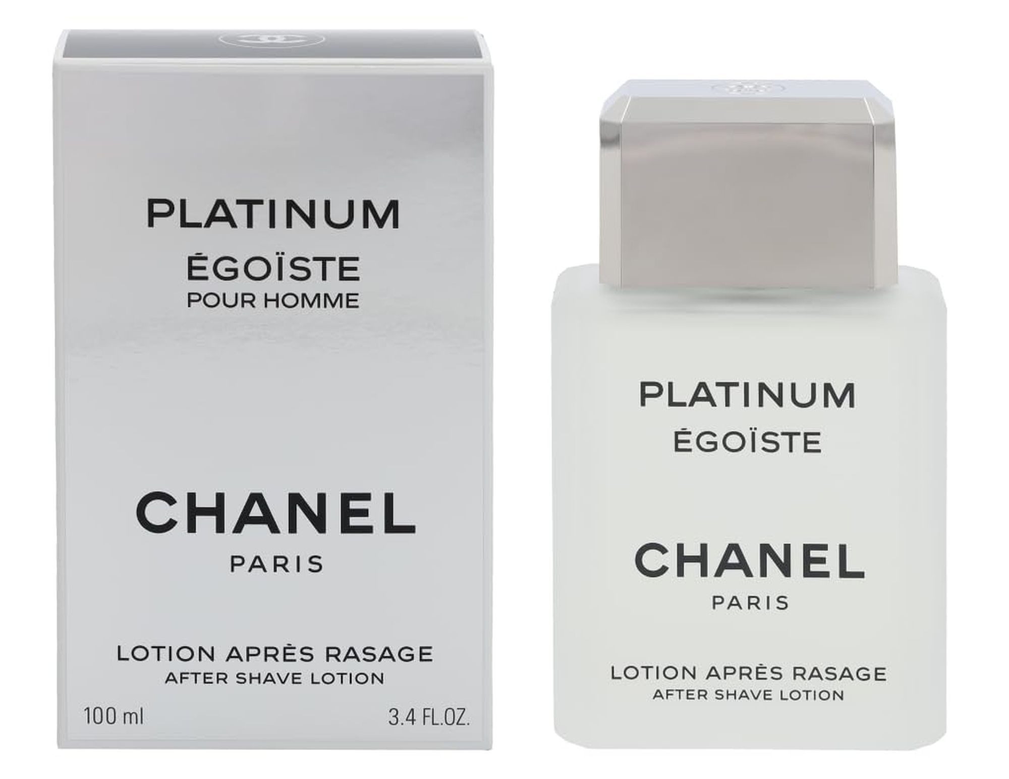 CHANEL After Shave Lotion Egoiste Platinum Männerduft, CHANEL, für Männer nach der Rasur, Herren After Shave