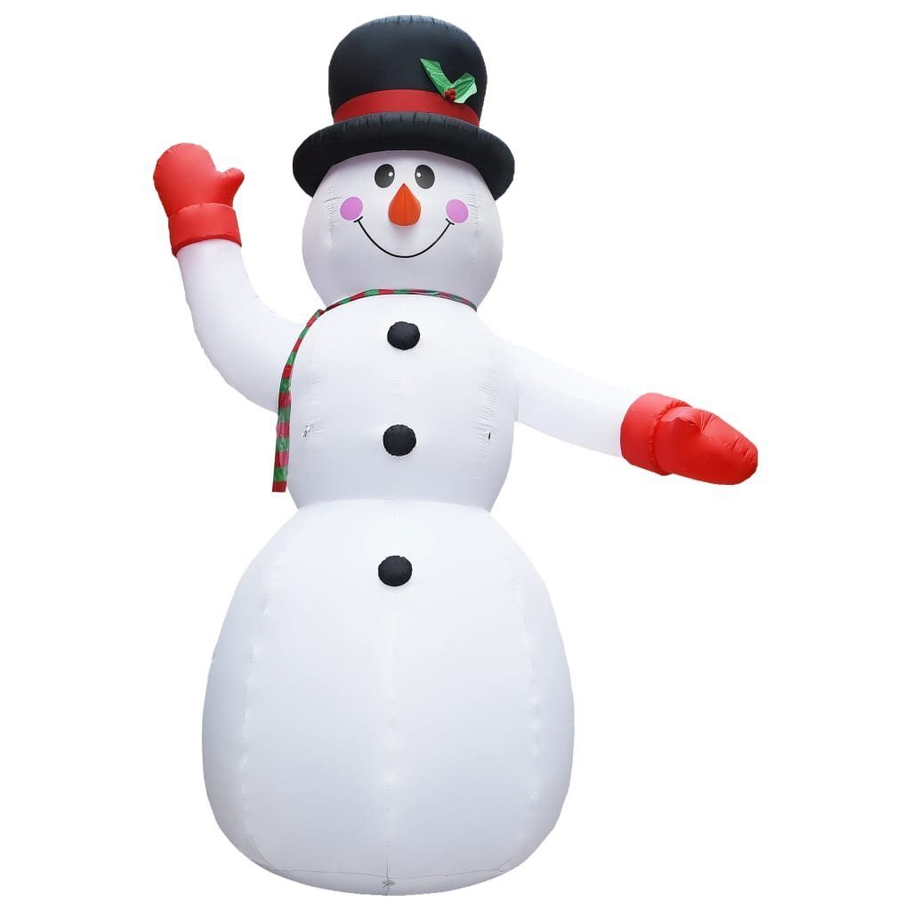 DOTMALL wasserdicht mit Weihnachtsmann-Puppe Schneemann LED-Beleuchtung, IP44