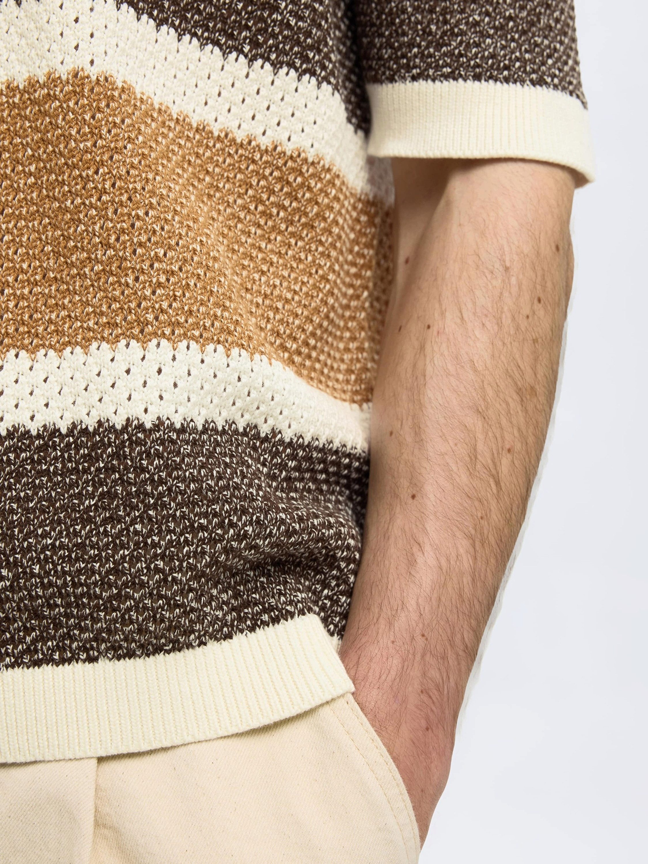 Selected Rundhalspullover SLHGINGER (1-tlg)