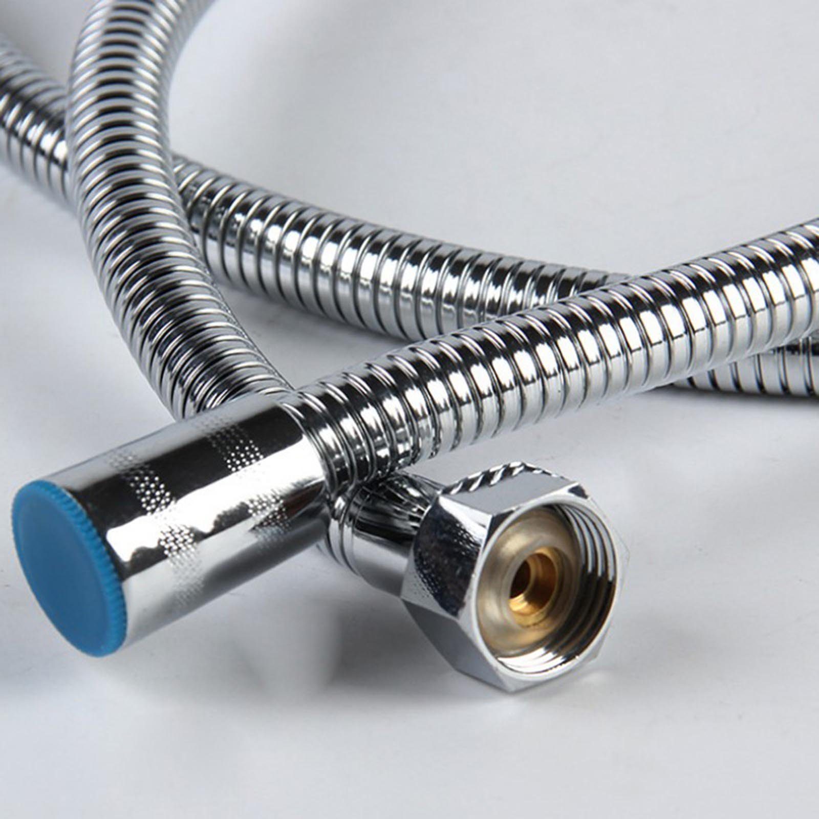 HAC24 Brauseschlauch Duschschlauch 3m Chrom, 1/2 günstig online kaufen