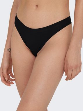 ONLY String ONLTRACY INVISIBLE 3-PACK RIB THONG (Set, 3-St)