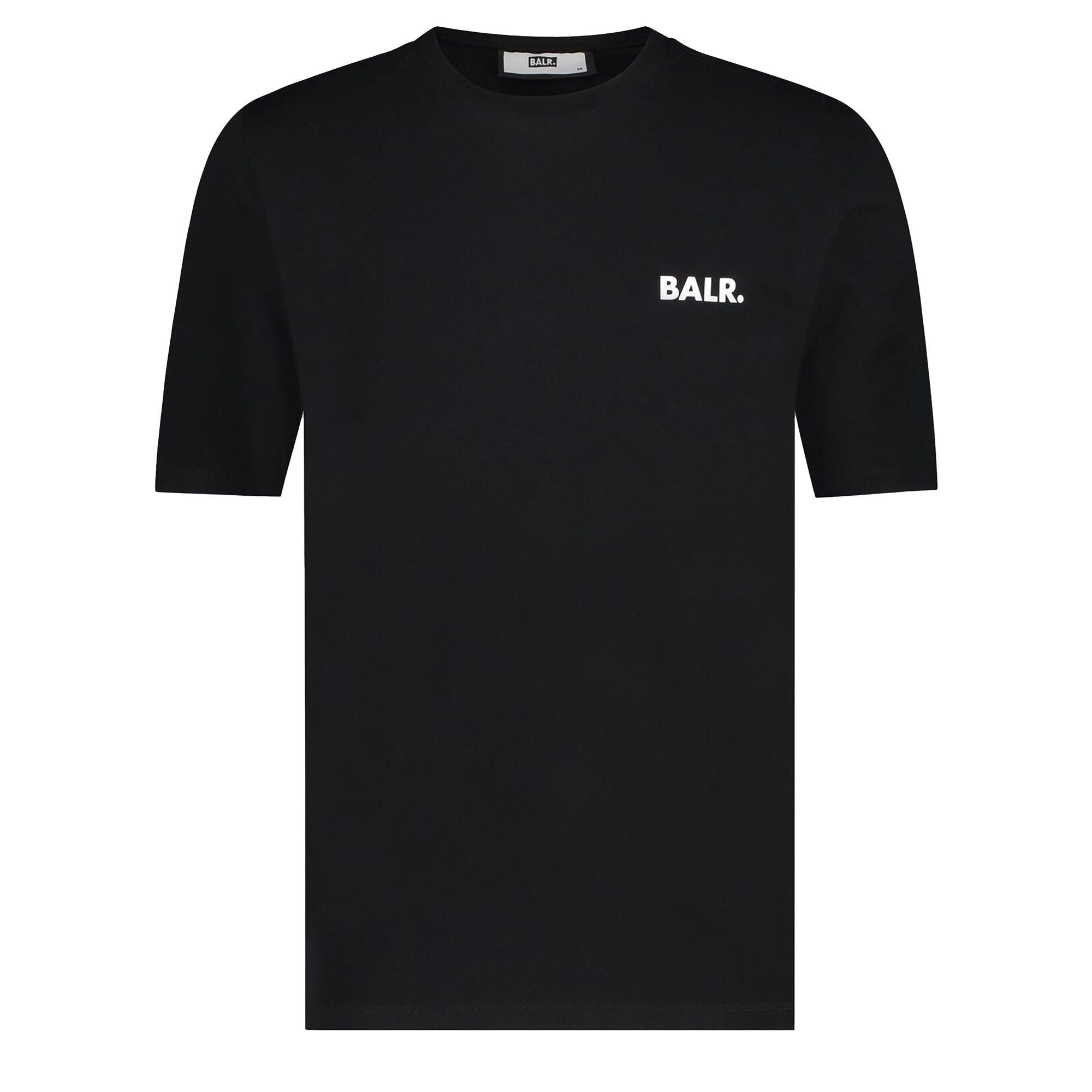 BALR. T-Shirt Herren T-Shirt - Athletic Small Branded Chest Schwarz