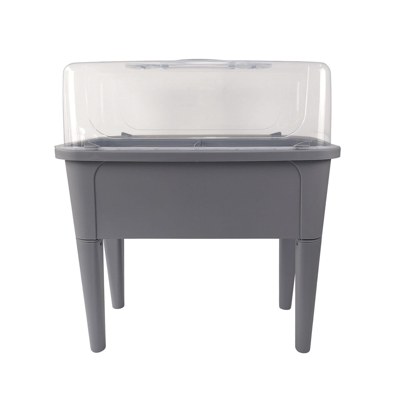 HTI-Living Hochbeet Hochbeet Nessa mit Frühbeetabdeckung Grau (Stück, 1 St. günstig online kaufen