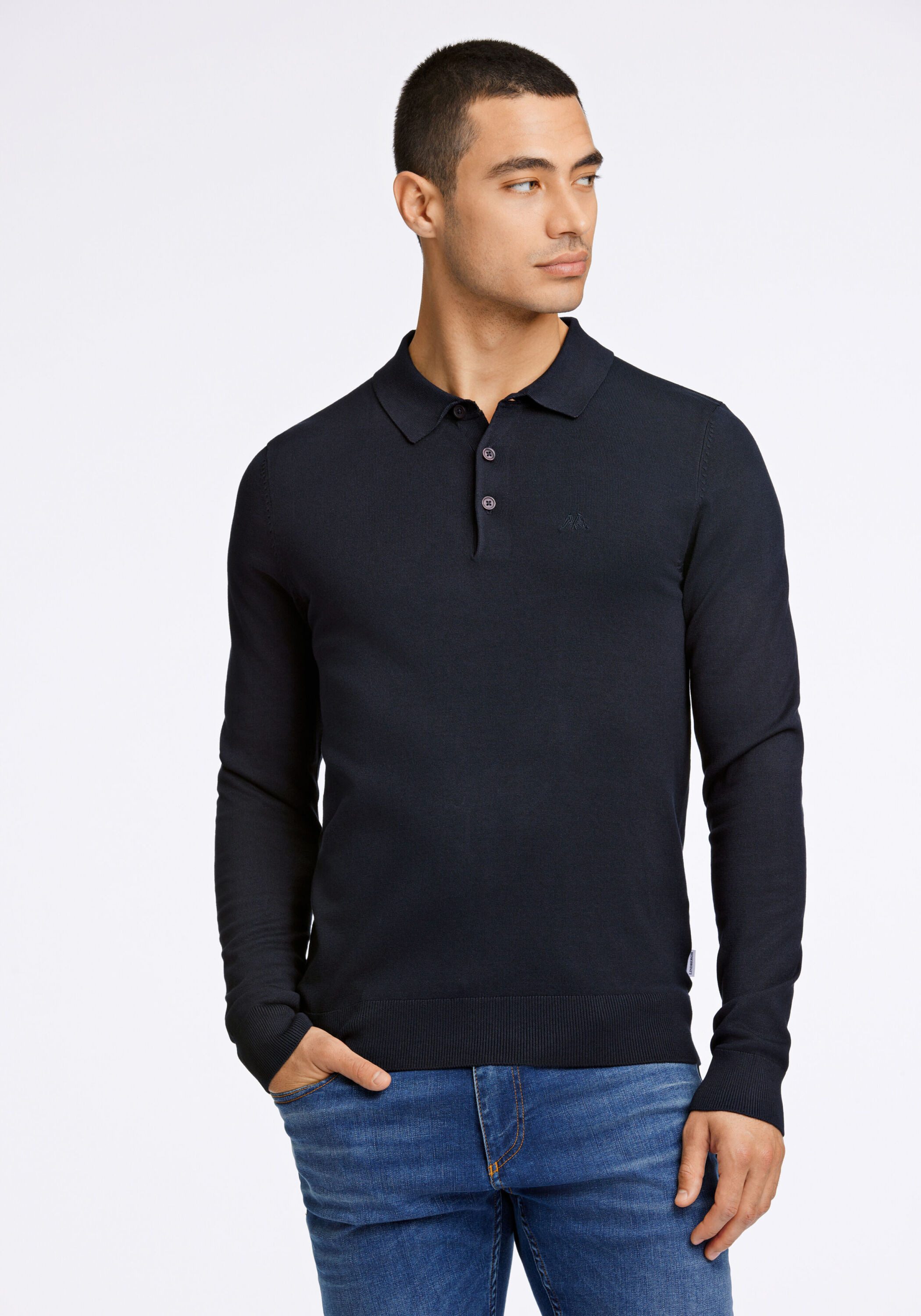 LINDBERGH Poloshirt Lindbergh Strickpullover günstig online kaufen