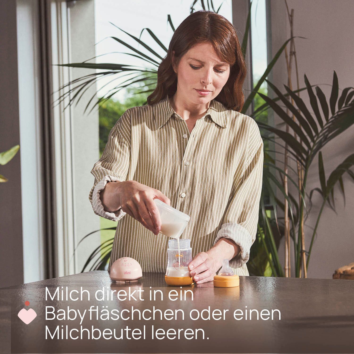 Chicco Elektrische Doppelmilchpumpe Freihändige