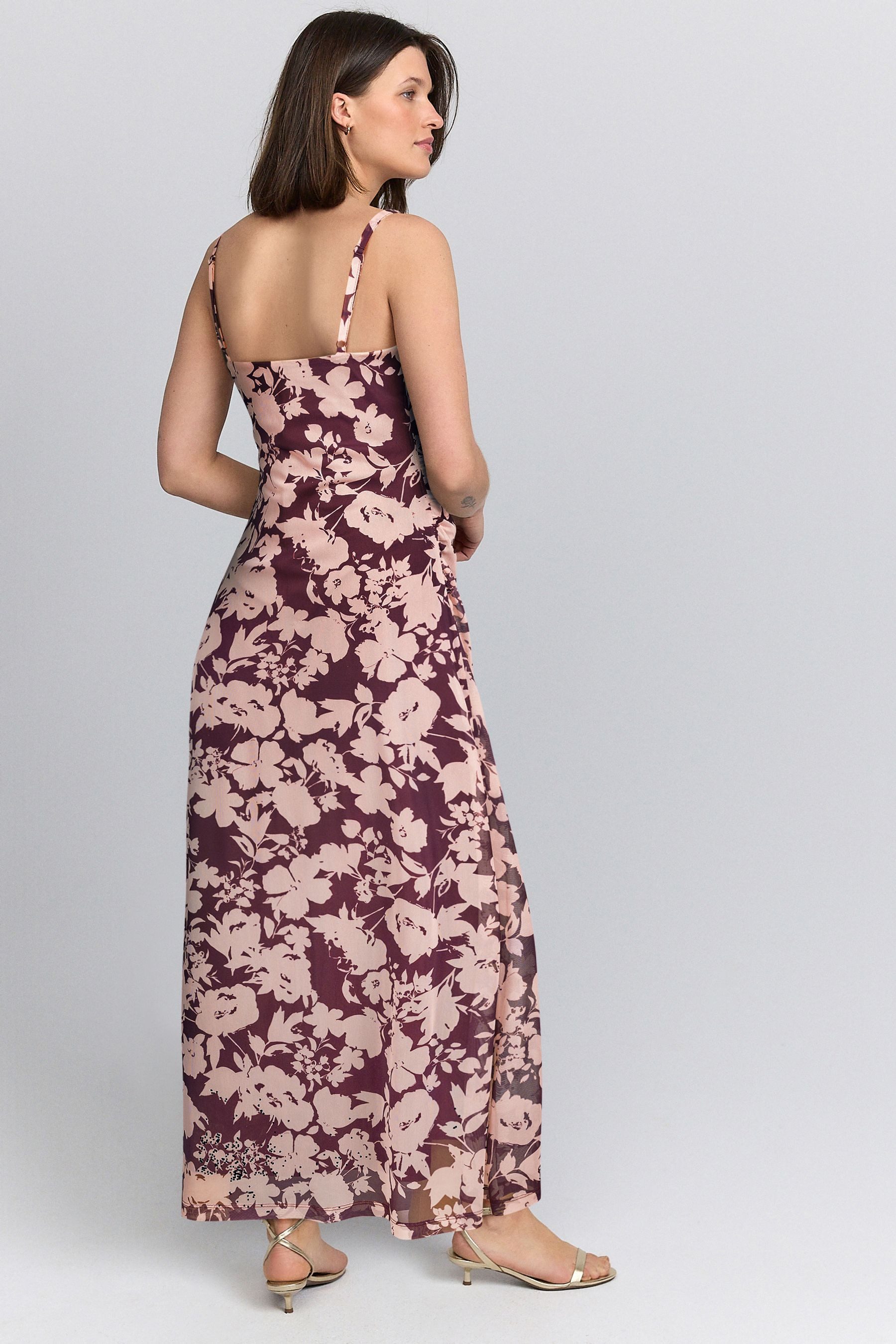 Next Tüllkleid Cami-Kleid mit Mesh, Umstandsmode (1-tlg) günstig online kaufen