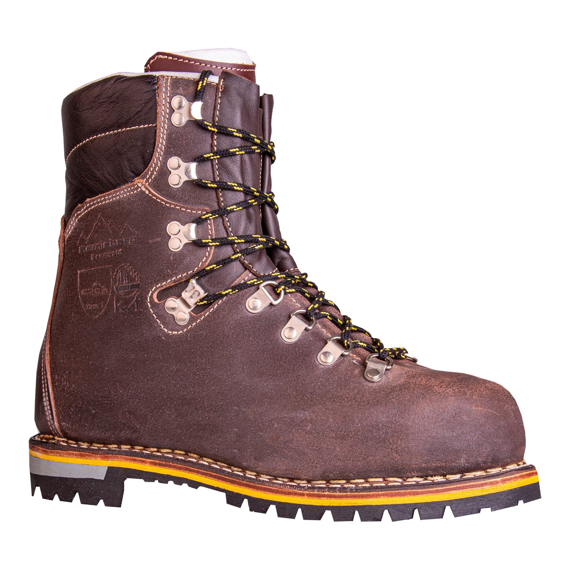 Hase Hase BANNWALD, S2 Forst-Sicherheitsstiefel aus Juchtenleder, Größe 45 Sicherheitsstiefel