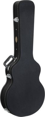 Rocktile E-Gitarren-Koffer Gitarrenkoffer für Semiacoustic Hollowbody E-Gitarre, gepolsterter Gigbag, integriertes Innenfach