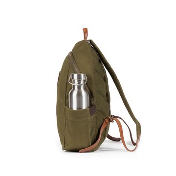 DRAKENSBERG Tagesrucksack »Nala« Oliv-Grün, Basic Rucksack im nordischen Design für Damen und Herren, handgemacht