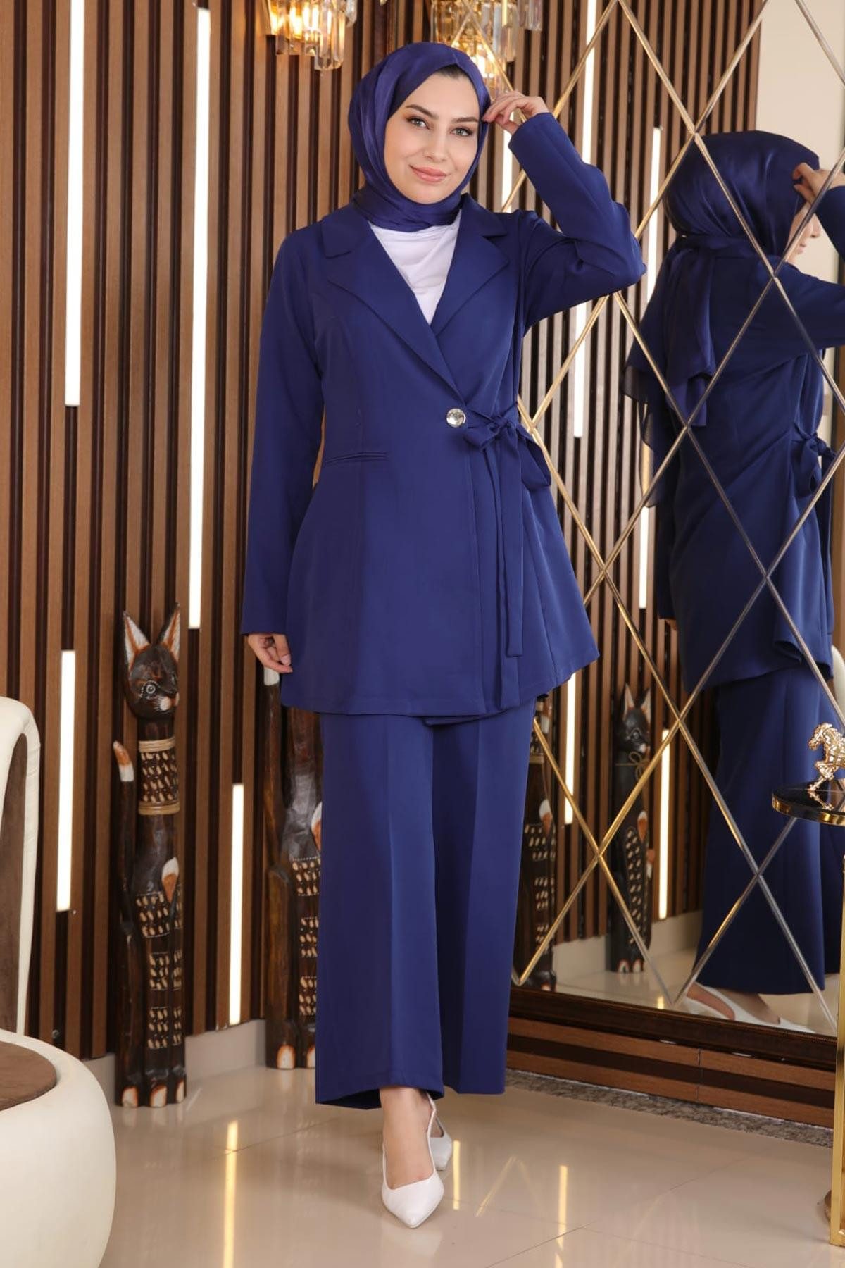 MODAMİHRAM Tunikakleid Gürtel Detail Set günstig online kaufen