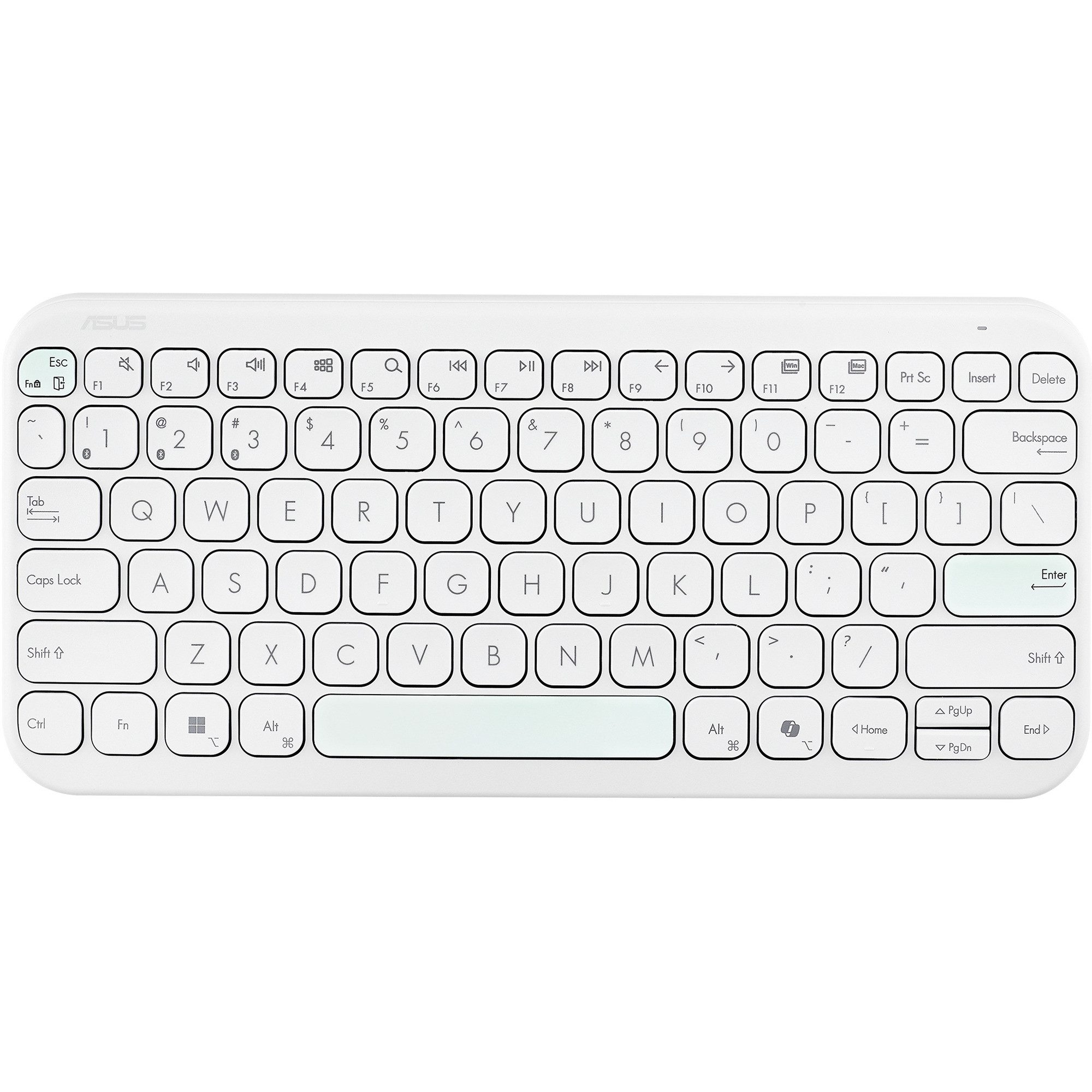Asus ASUS Marshmallow KW100, Tastatur, (mit Tastatur