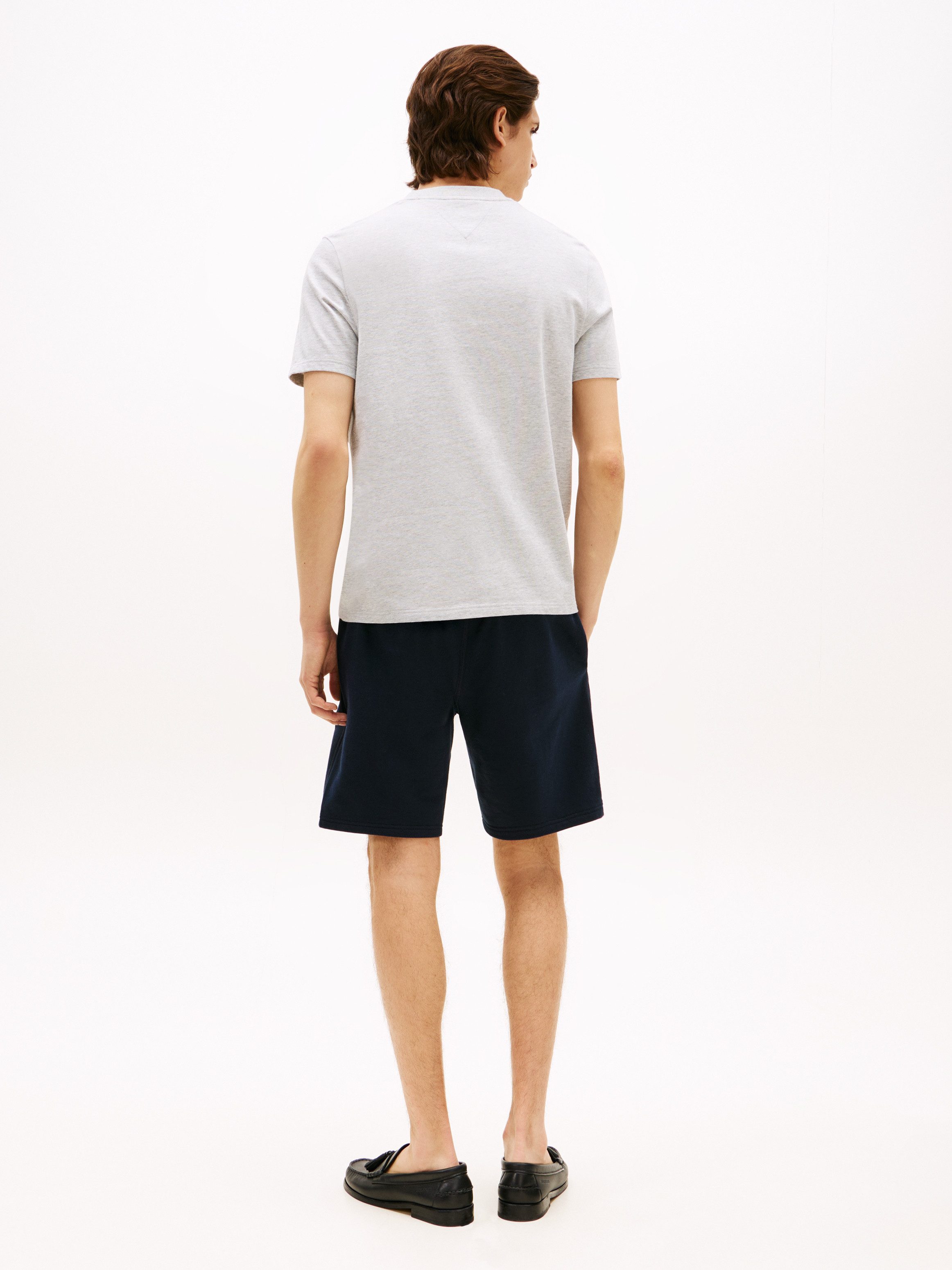 Tommy Hilfiger T-Shirt AMERICANA MONOTYPE FLAG BOX TEE Mit markanter Stickerei