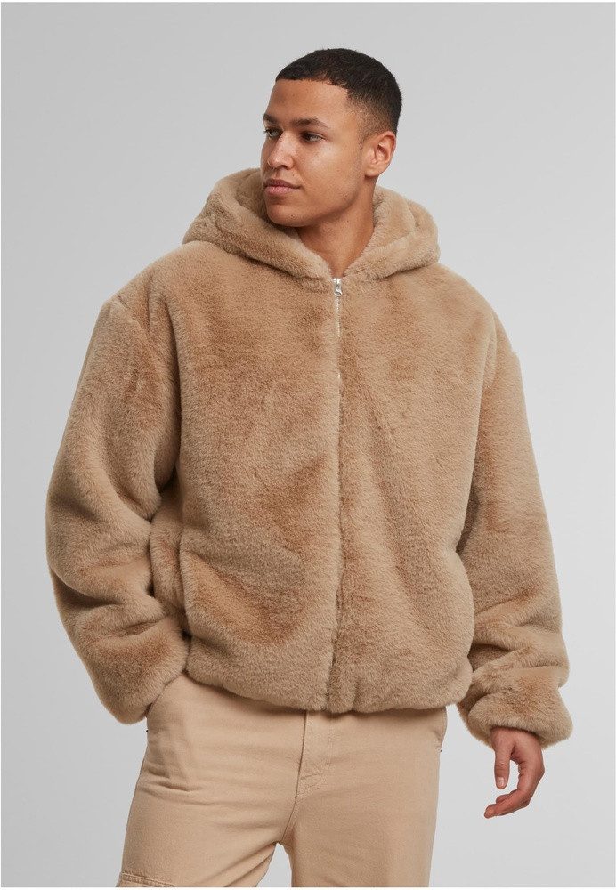 URBAN CLASSICS Hoodie Full Zip Faux Fur Hoodie günstig online kaufen