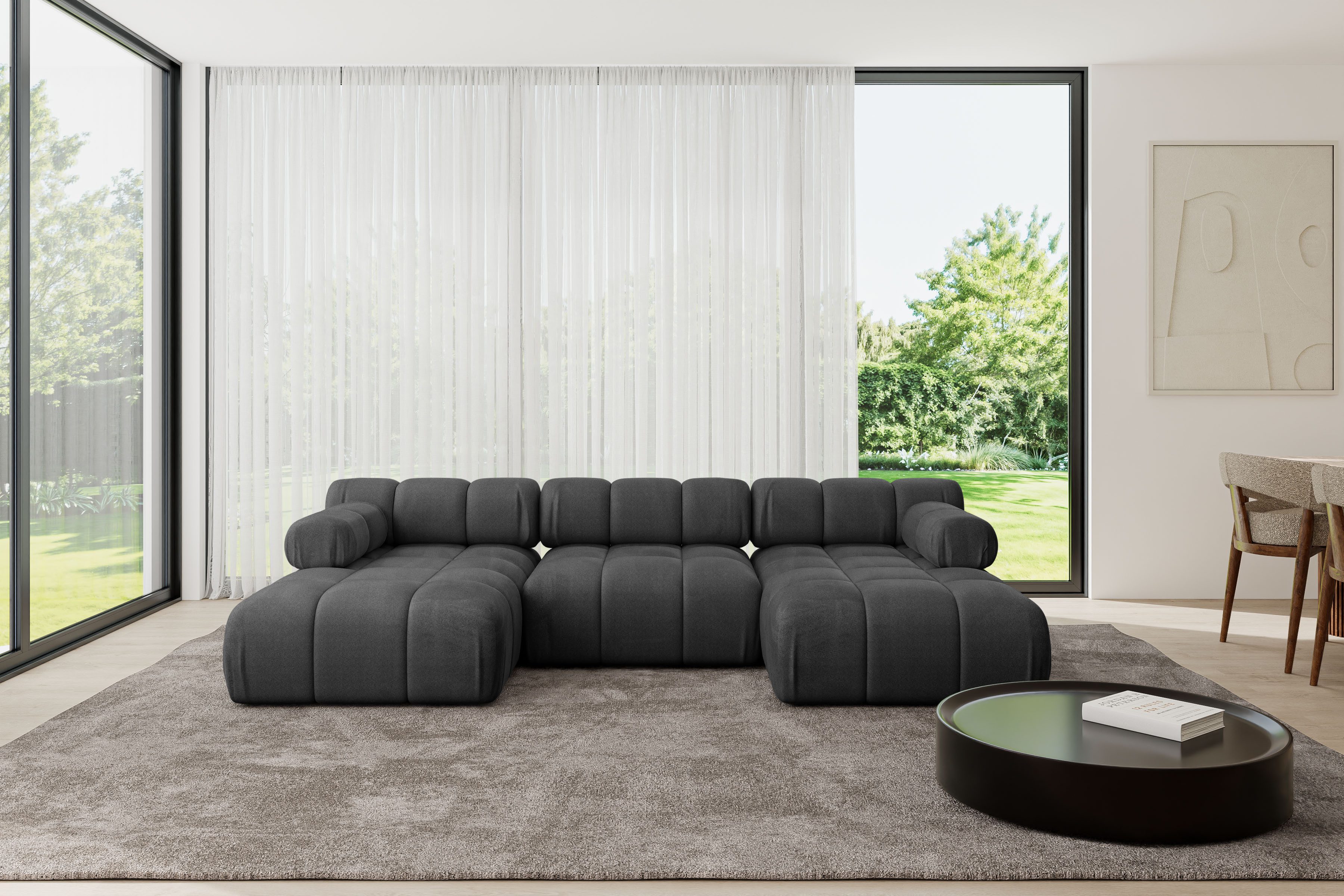 ALTDECOR Wohnlandschaft Tesso-U1, Corner Sofa U-Form günstig online kaufen