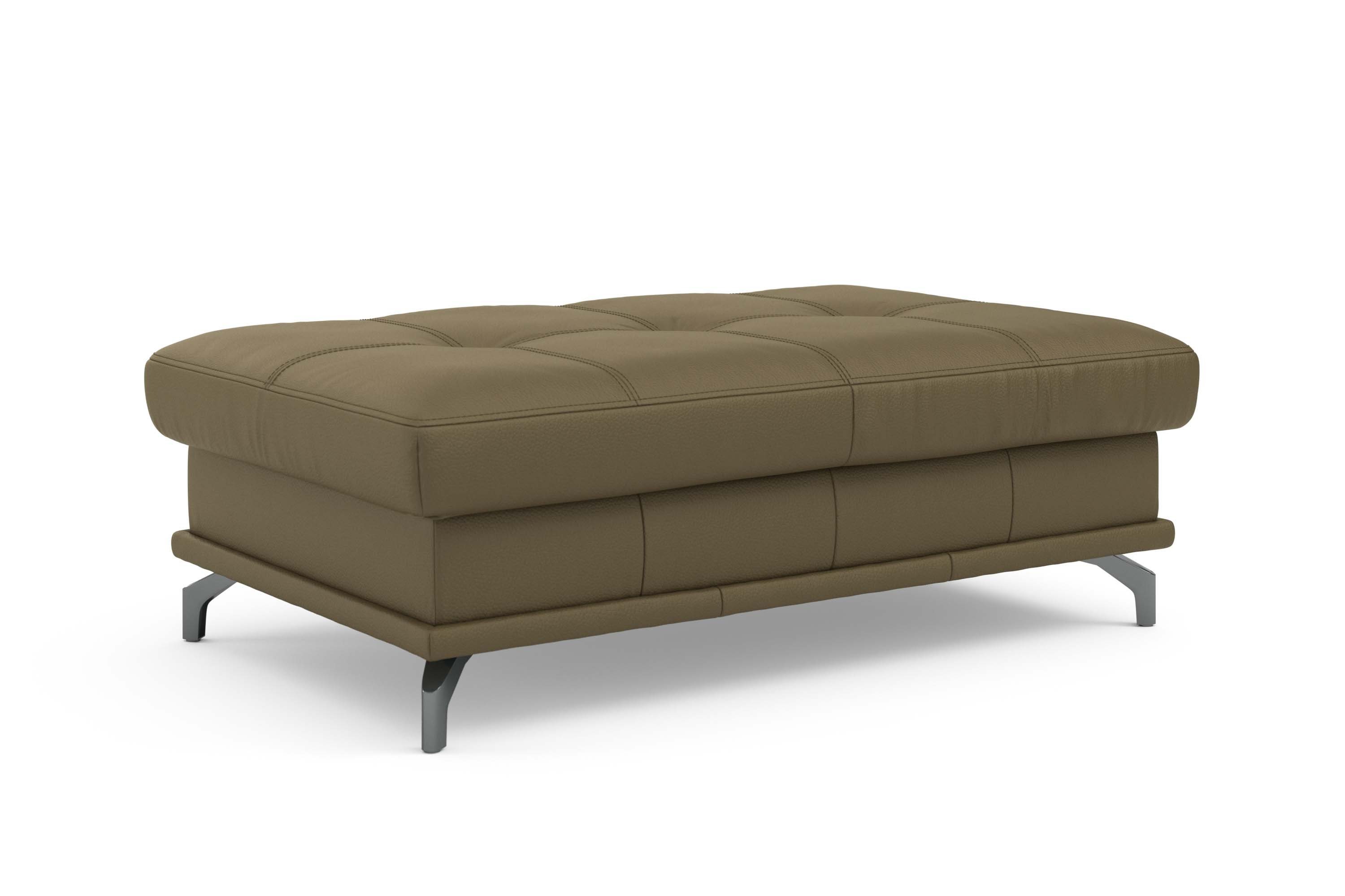 OTTO home Polsterhocker Costello, B: 133 cm, individuell zu kombinieren, Federkern