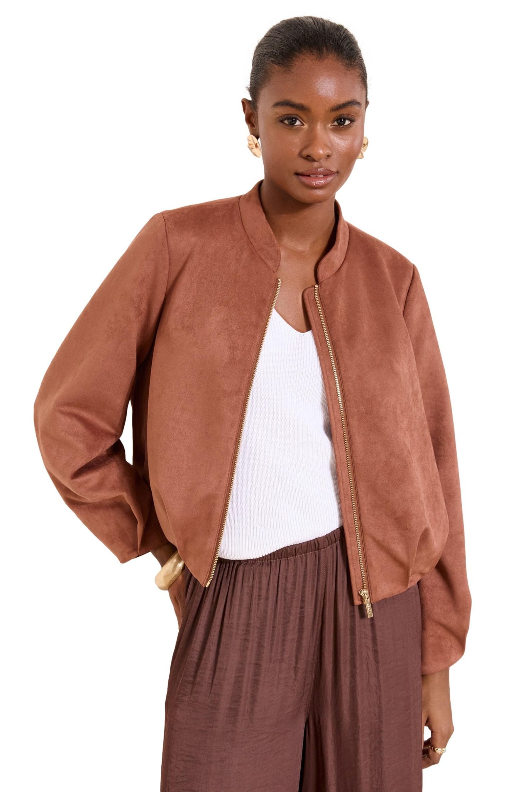 Kurzjacke Lipsy Jacke mit Ballonsaum