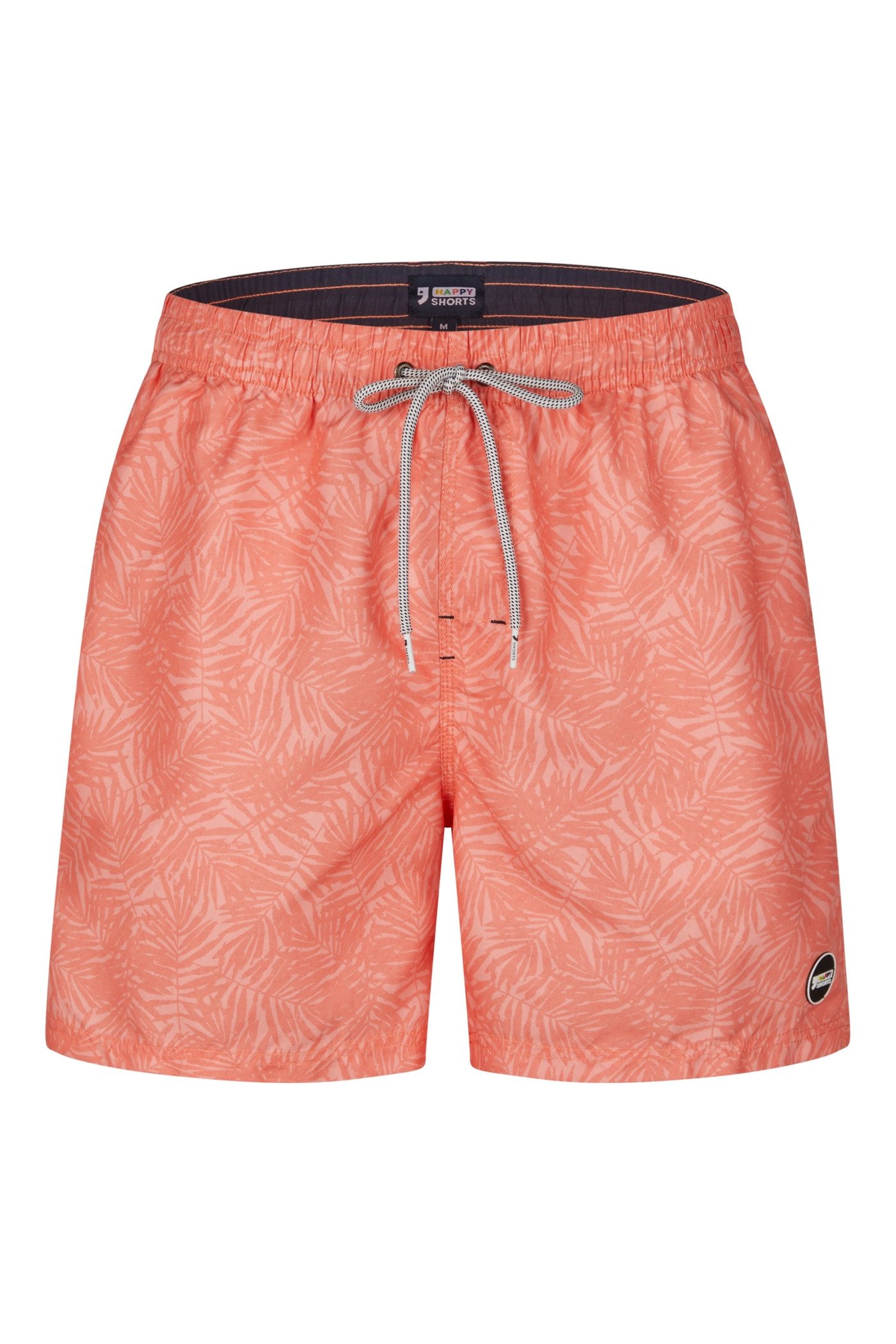 HAPPY SHORTS Badehose HAPPY SHORTS Herren Badeshorts Strandshort Palmenblät günstig online kaufen