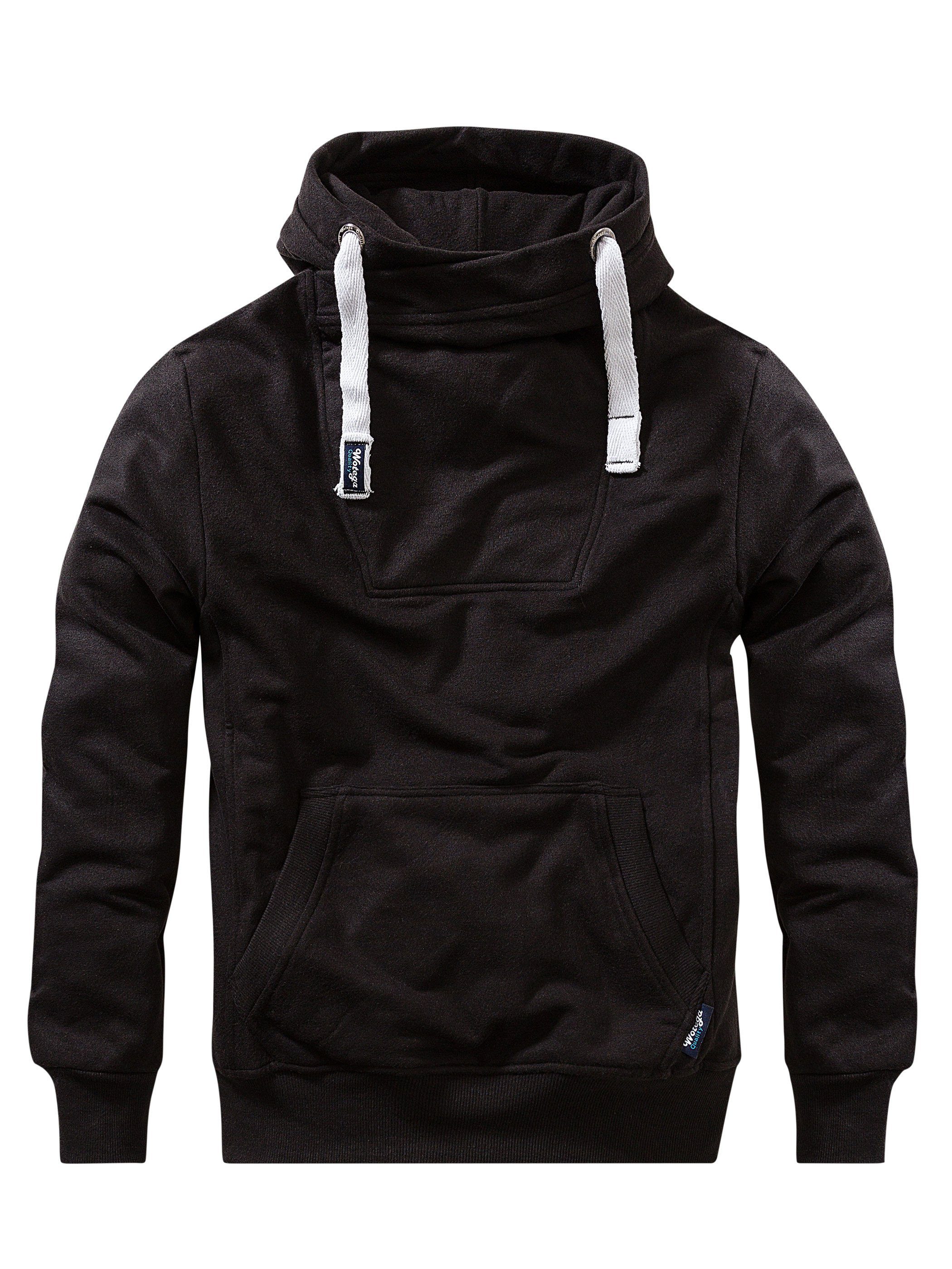 WOTEGA Kapuzenpullover Sweat Hoodie David bequemer Kapuzenpullover
