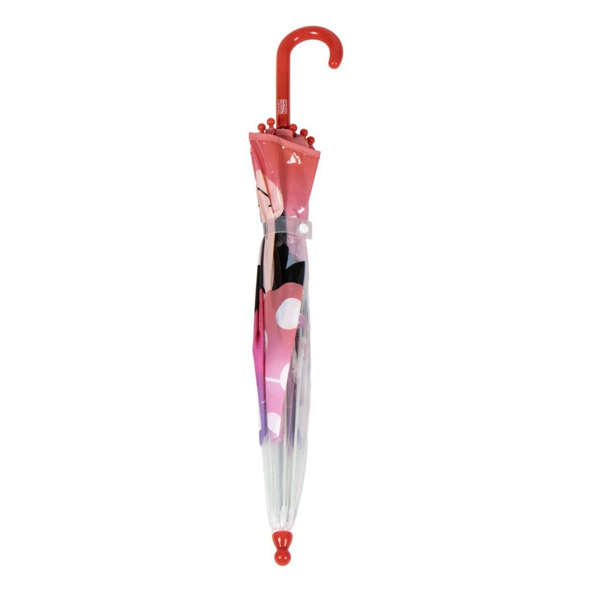 Disney Minnie Mouse Regenschirm-Wanderstock Ø45 cm Regenschirm manueller Bubble-Schirm & Wetterschutz